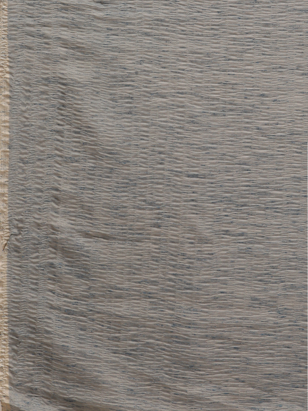 Polycotton Grey Solid BeltedSarees With Blouse Piece