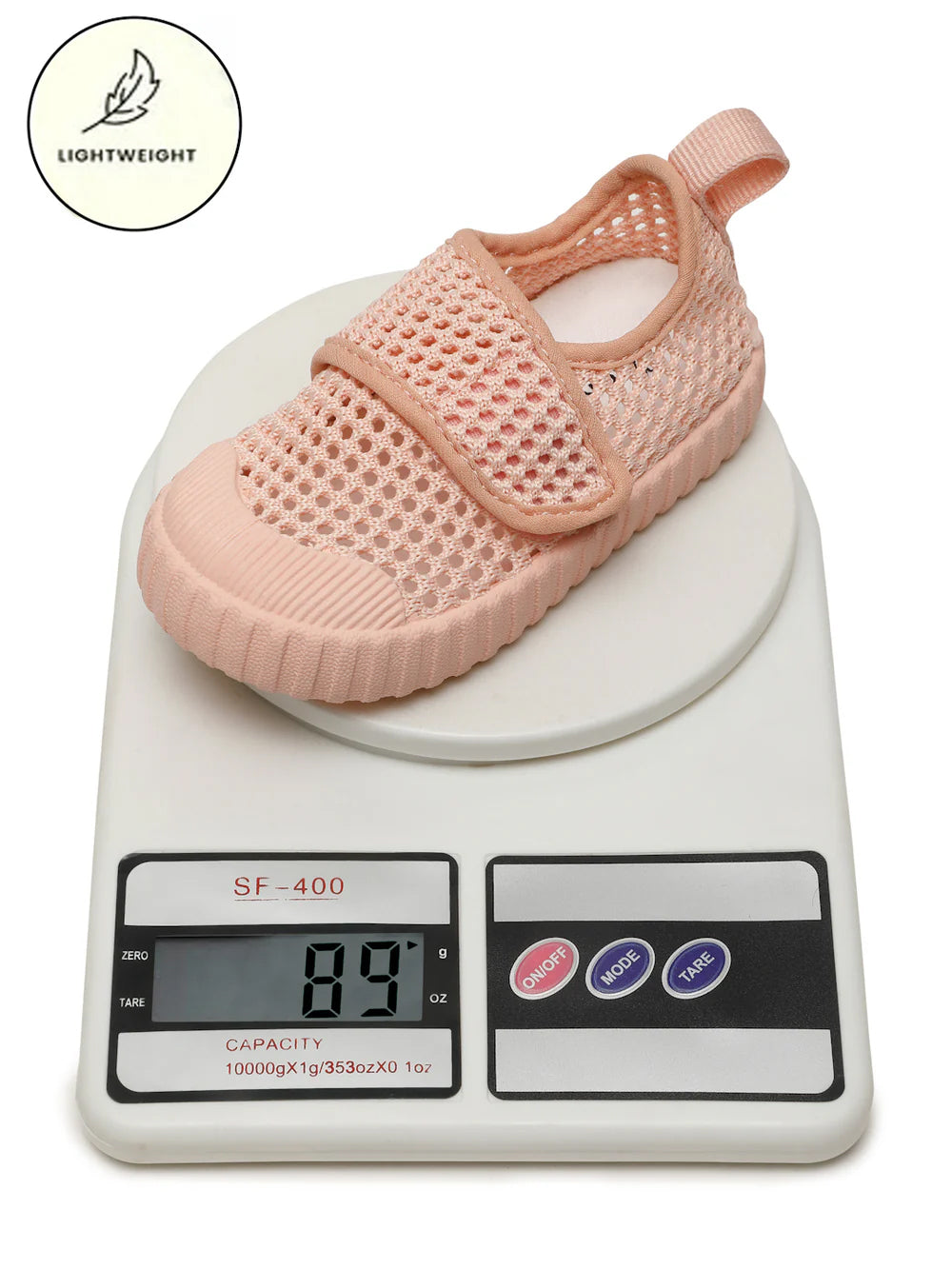 AIRY Toddlers's First Step Breathable Shoes - Peach (Unisex)