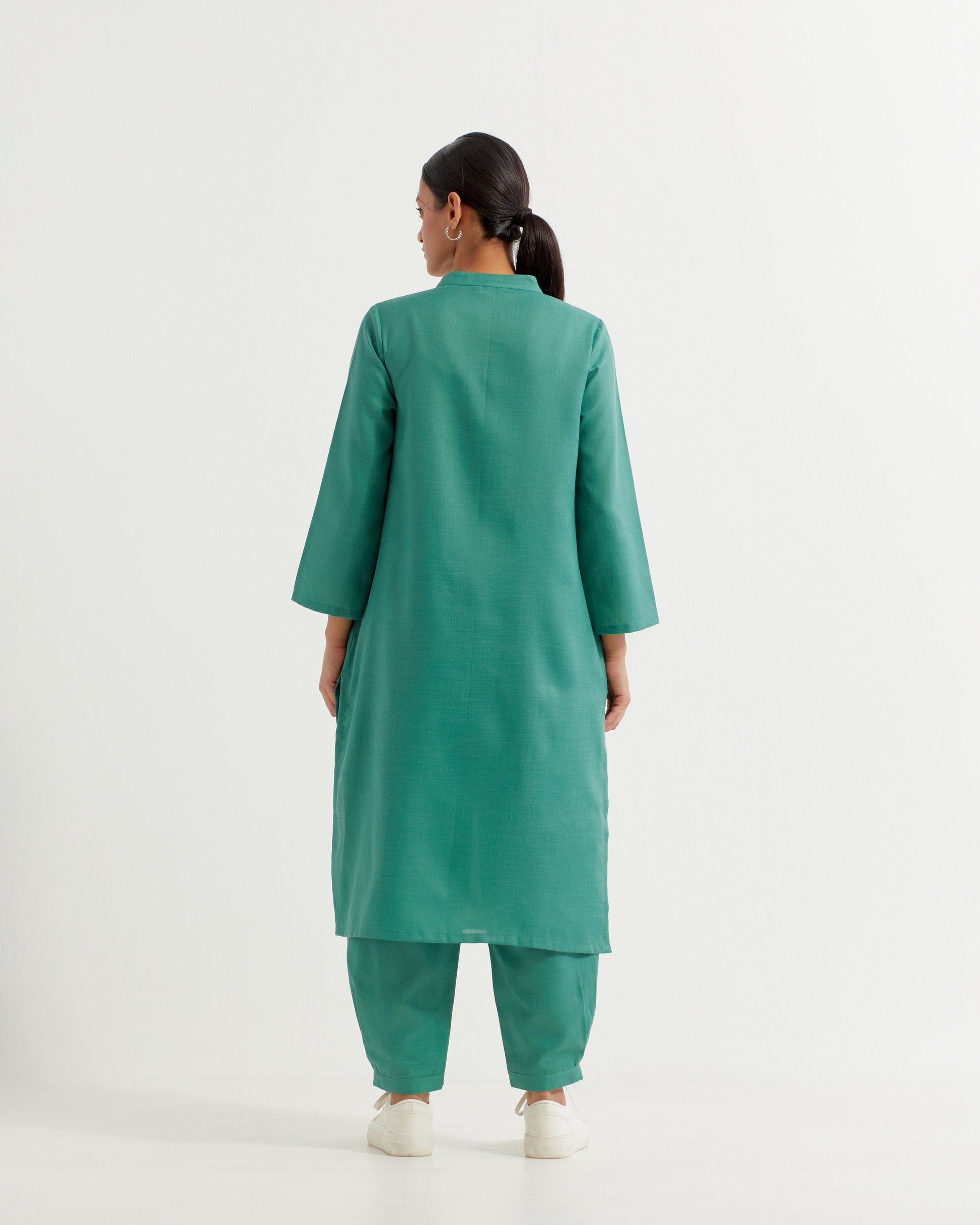 Green Boyfriend Co-ord Set (Set of 2)- IC