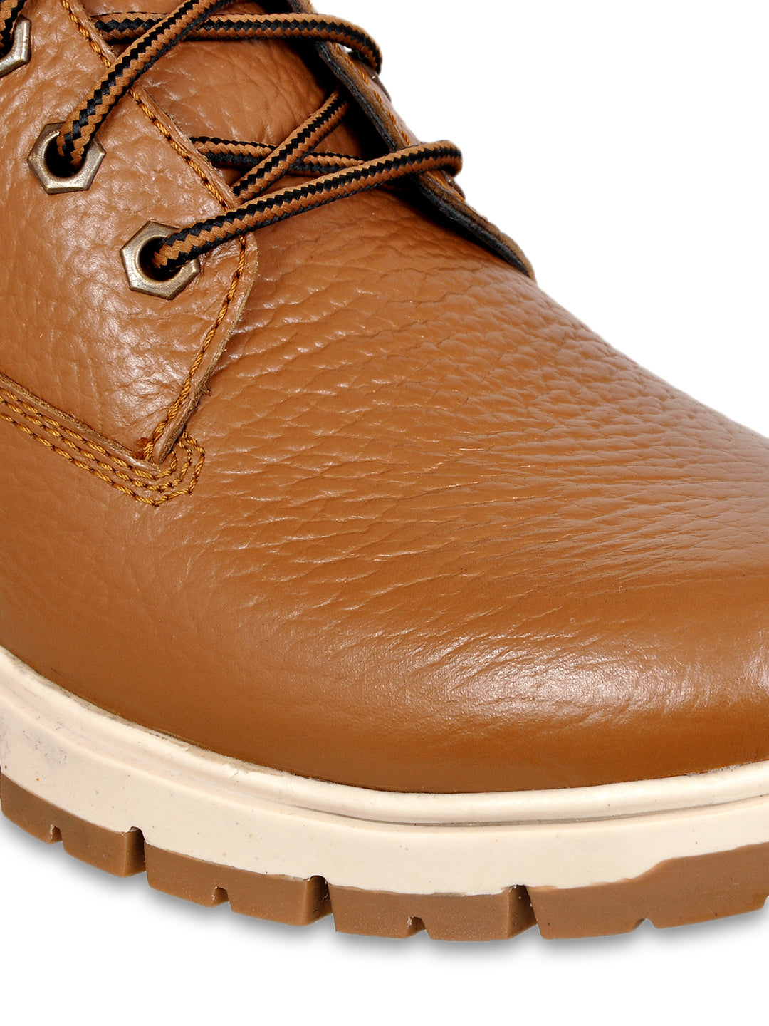 Allen Coper Men's Genuine Leather Comfortable Boots With Memory Foam Insole