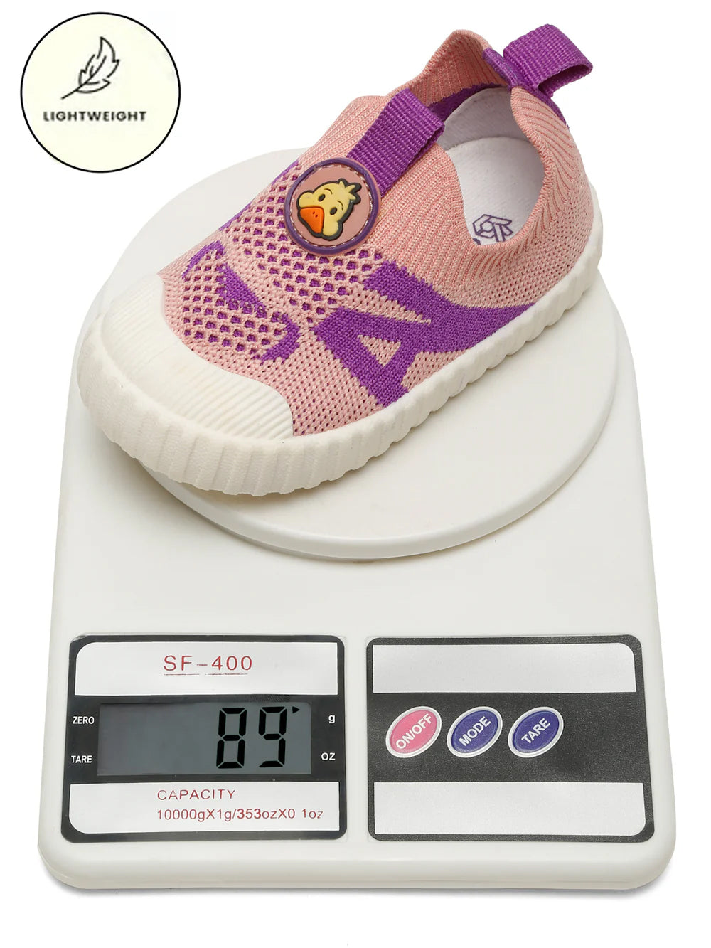 Ducky Toddlers's First Step Shoes - Pink & Purple (Unisex)