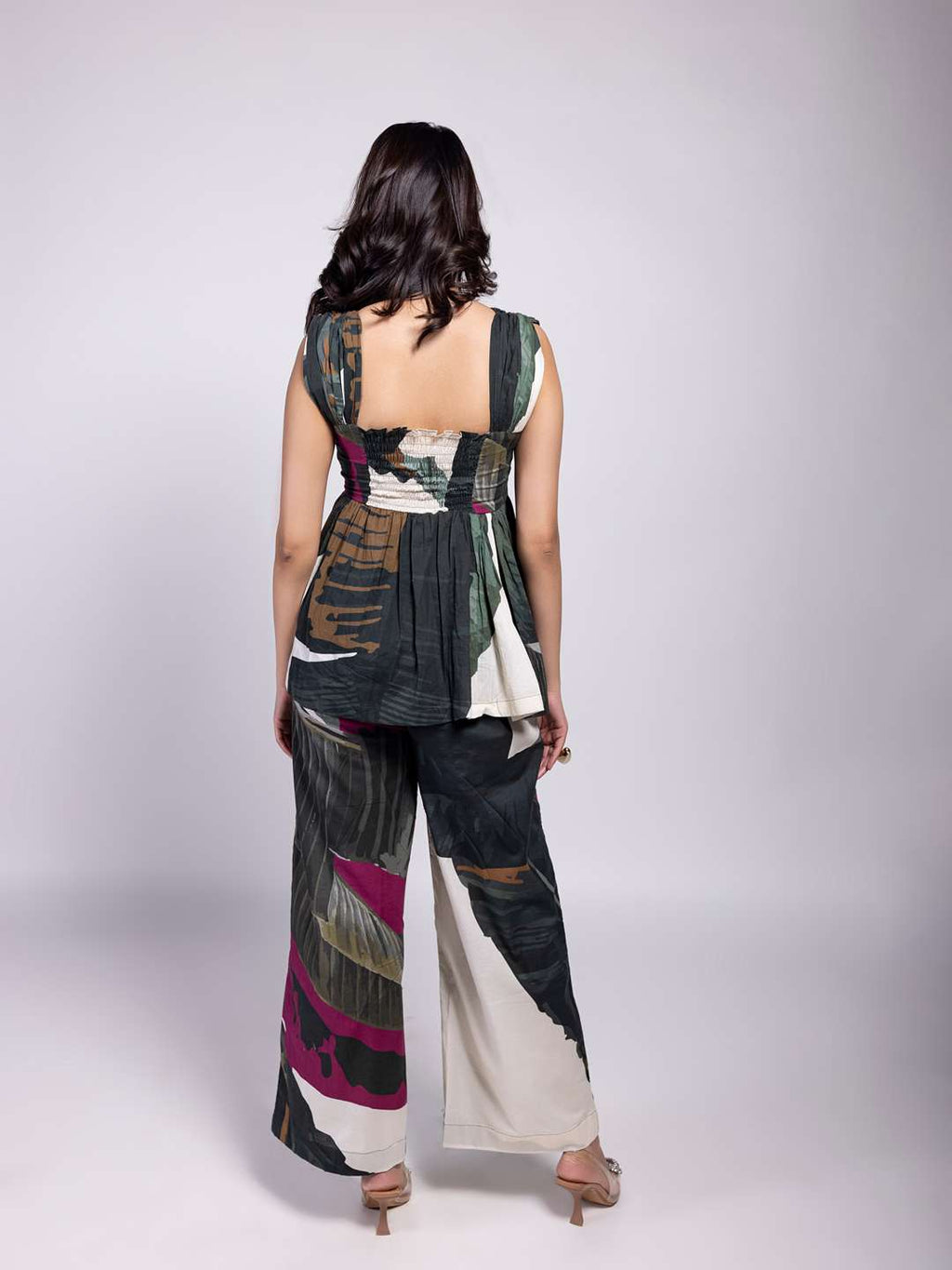 Tropica Printed Co-ord Set (Set of 2 )
