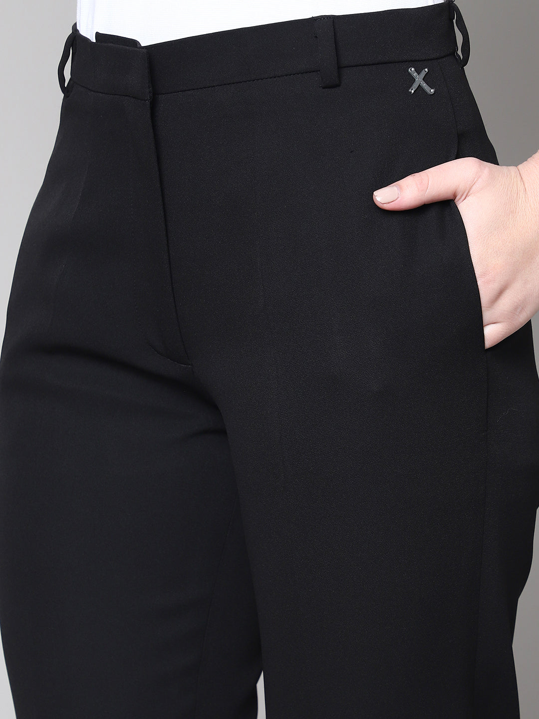 Exude Empathy & Edge Straight Fit Trouser