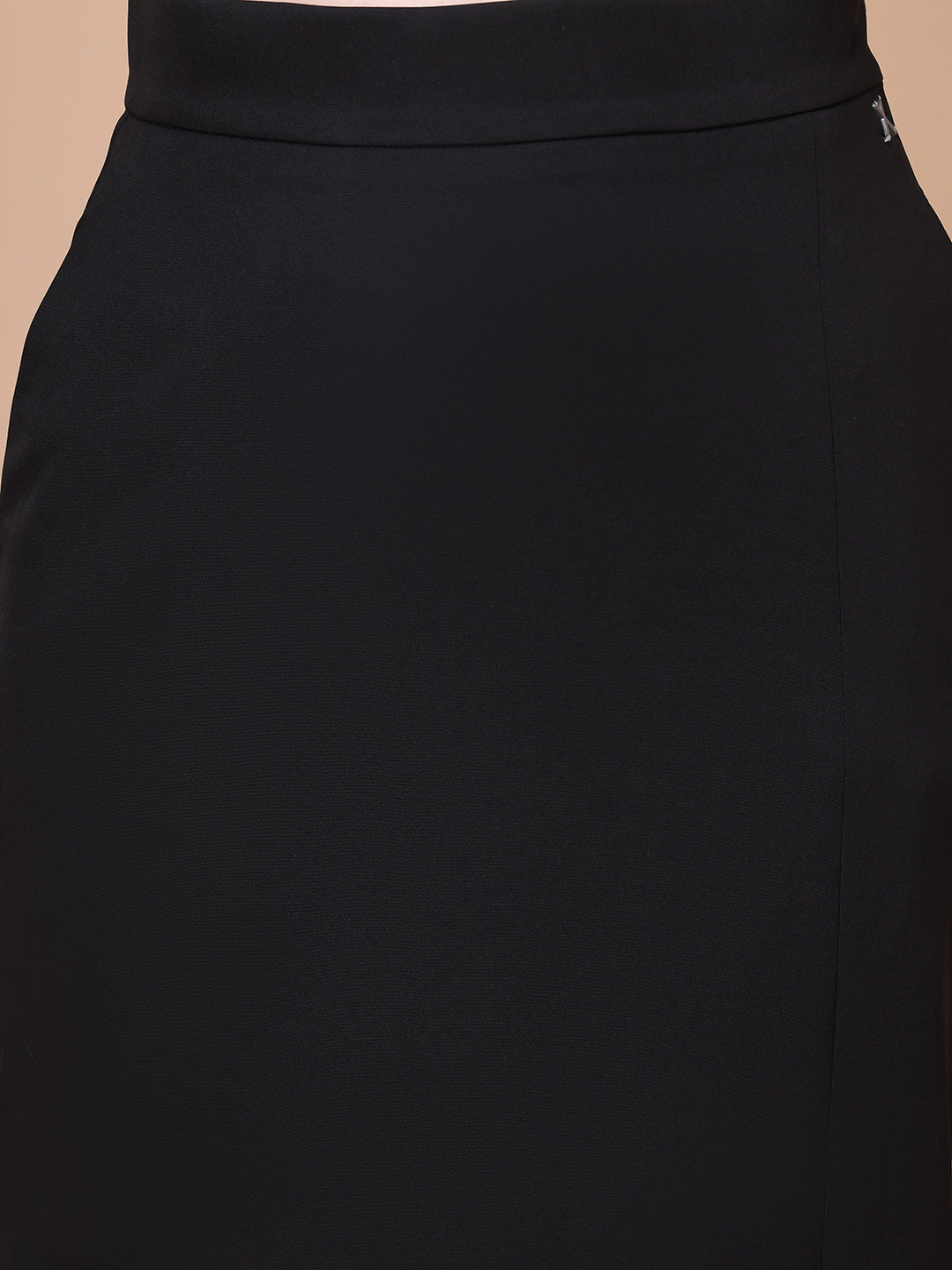 Exude Unstoppable Grace Midi Skirt With Front Slit