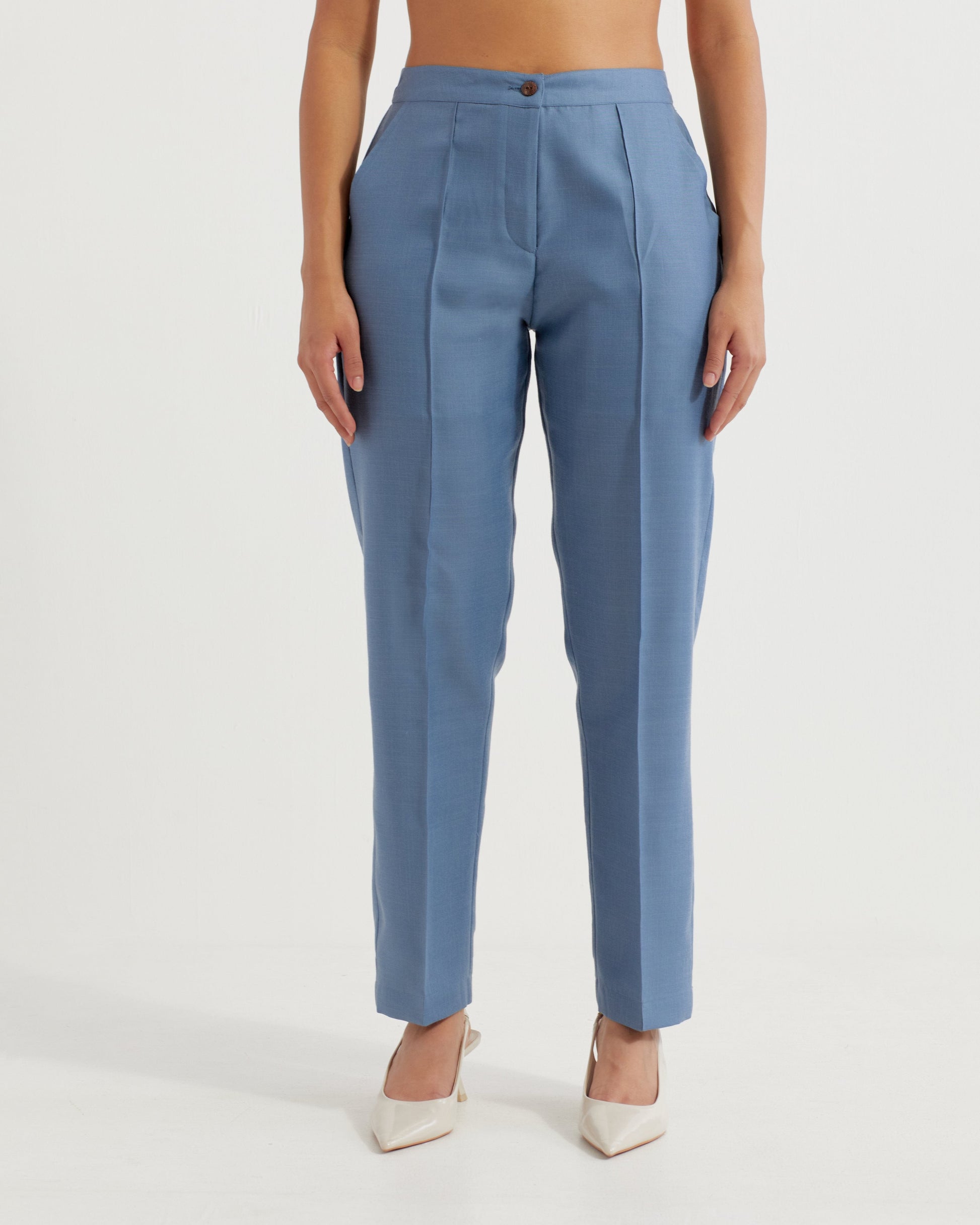 Blue Anne Co-ord Set (Set of 2)- IC