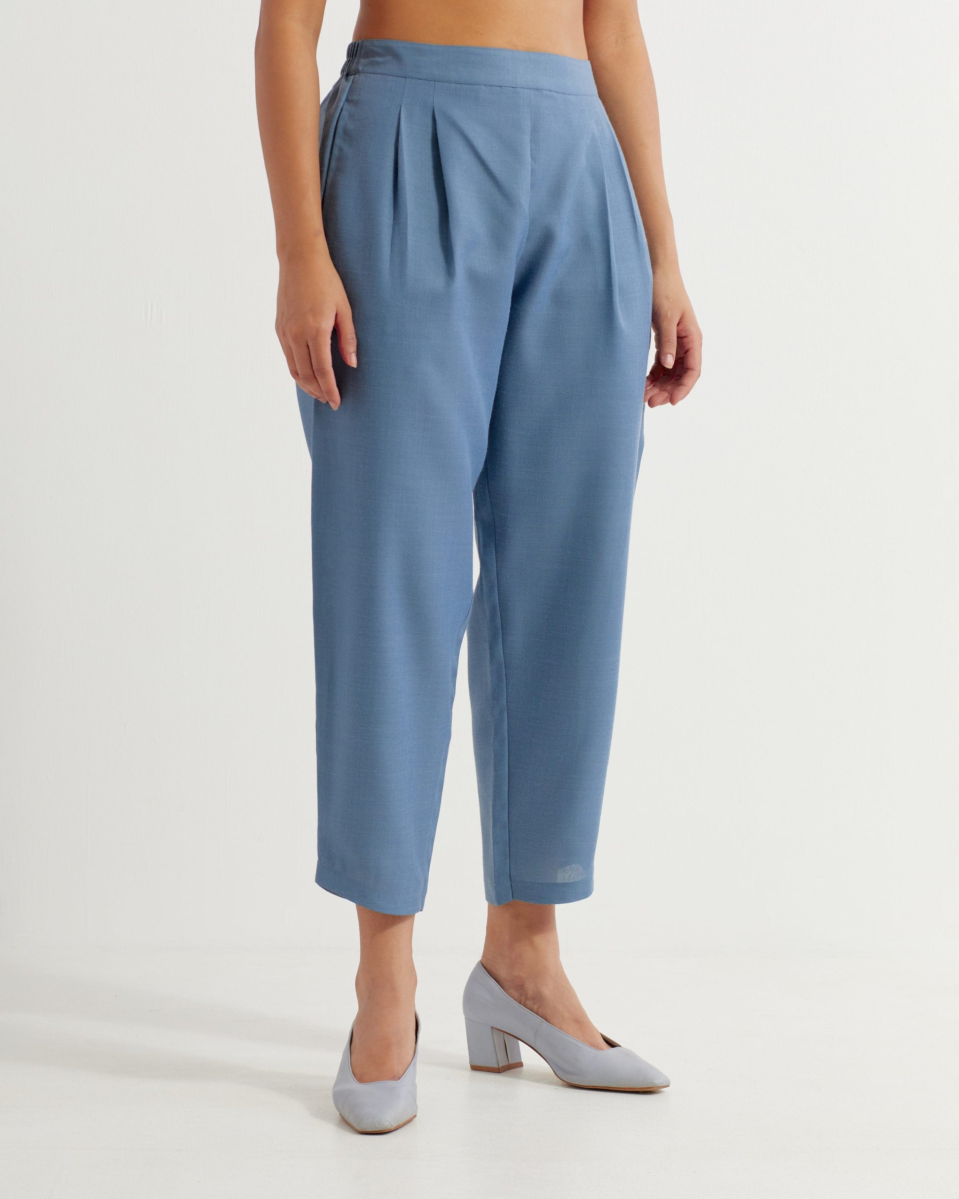 Blue Victoria Co-ord Set (Set of 2)- IC