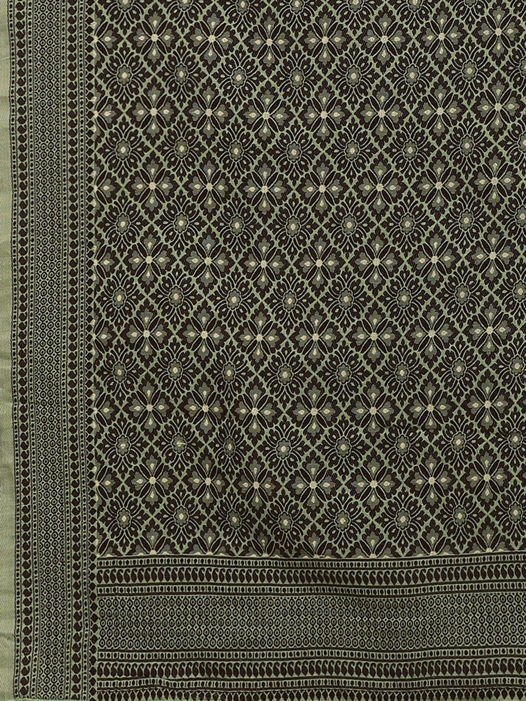 Silk Blend Green WovenDesign DesignerSaree With Blouse Piece