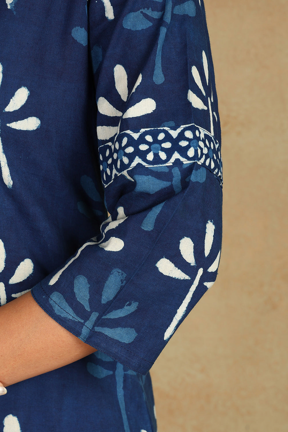 Indigo Blue Straight Kurta