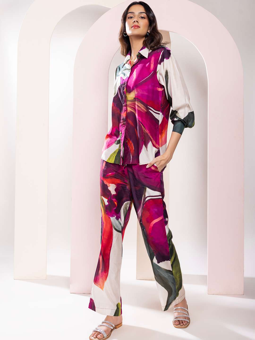 Whimsy Printed Co-ord Set (Set of 2)