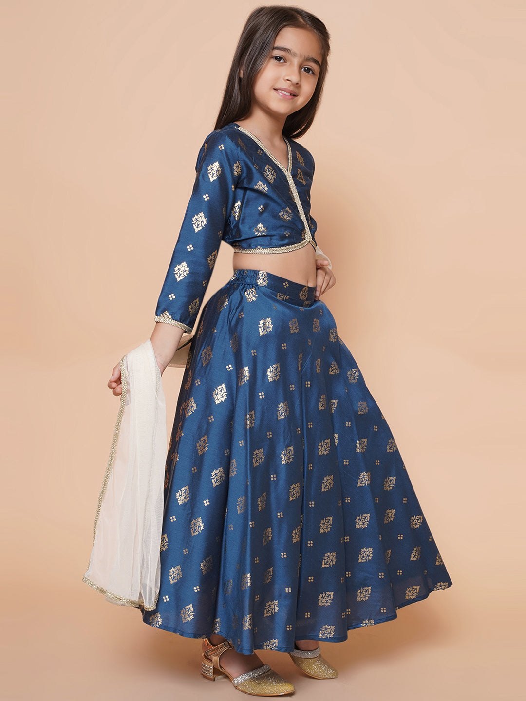 Girls Ready to Wear Lehenga & Blouse With Dupatta