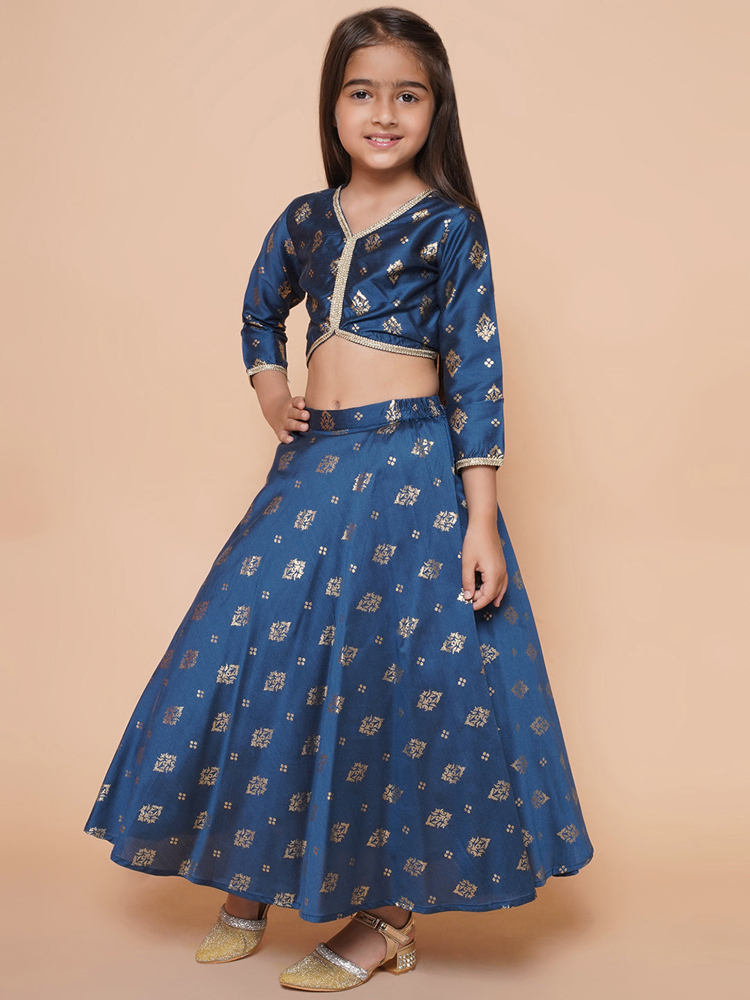 Girls Ready to Wear Lehenga & Blouse With Dupatta