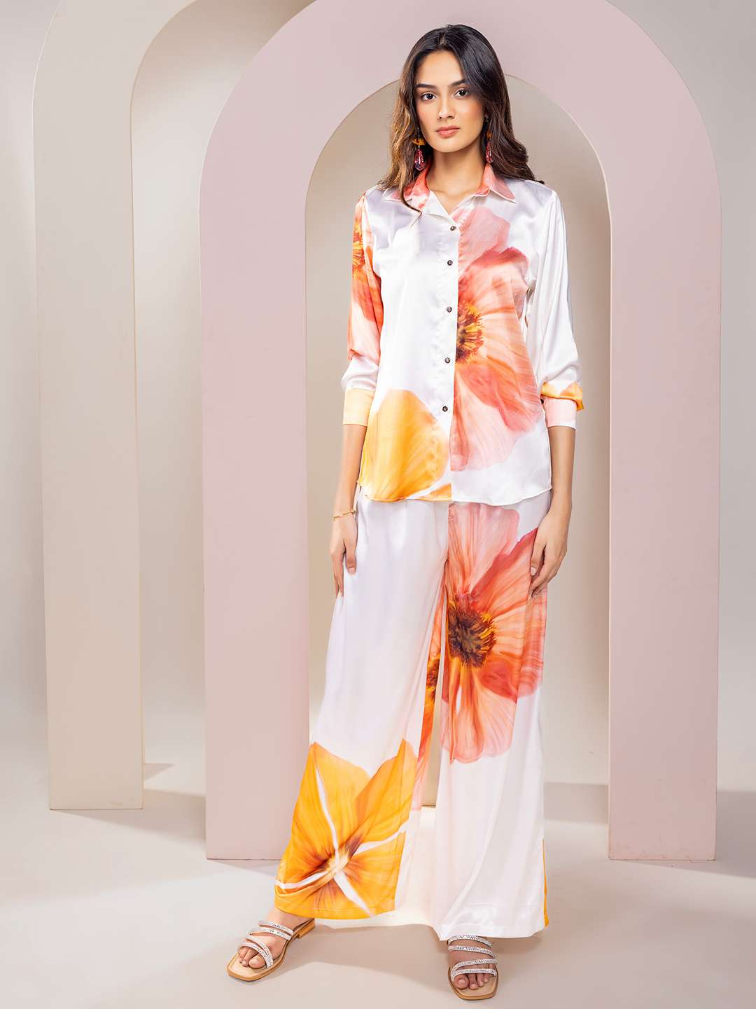 Sunbloom Printed Co-ord Set (Set of 2)