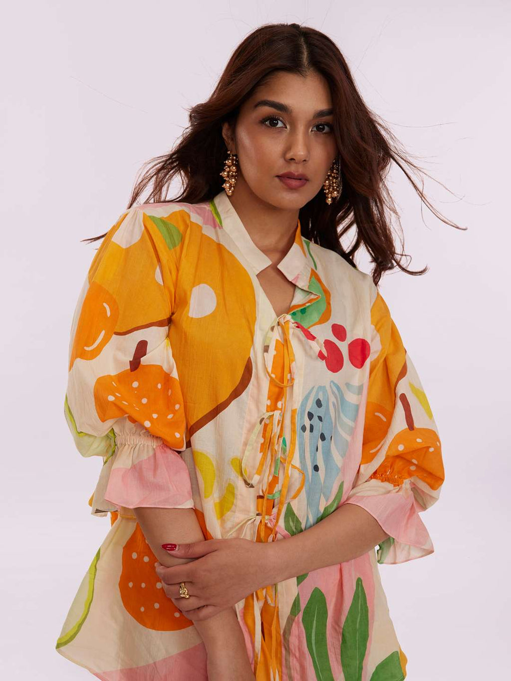Berry Printed Co-ord Set (Set of 2)