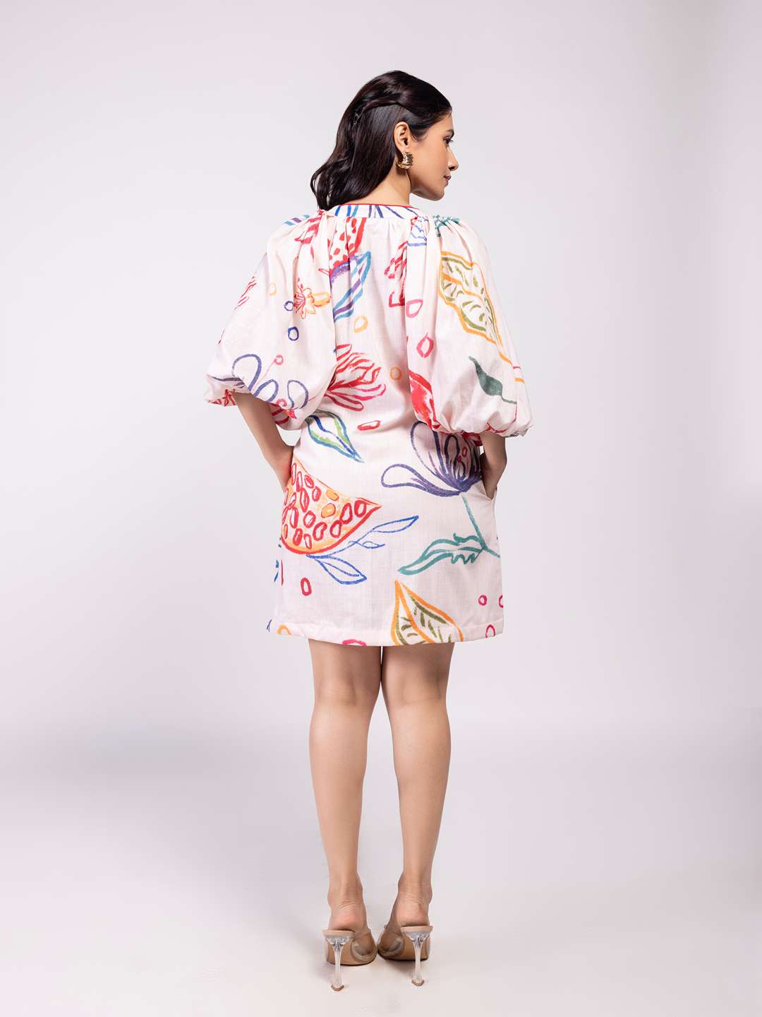 Anaar Printed Mini Dress