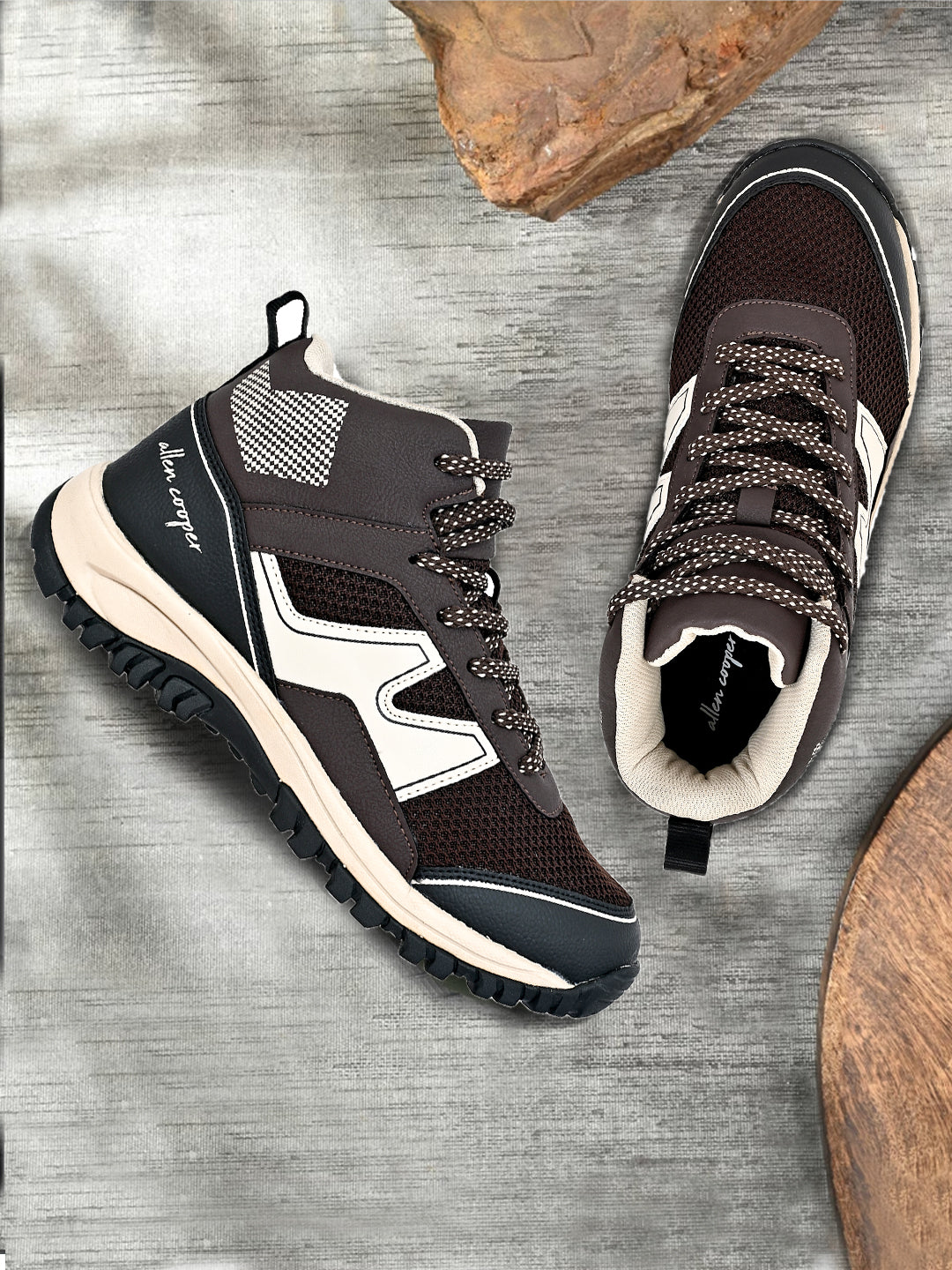 Men's Trekking, Outdoor Shoes with Memory Foam