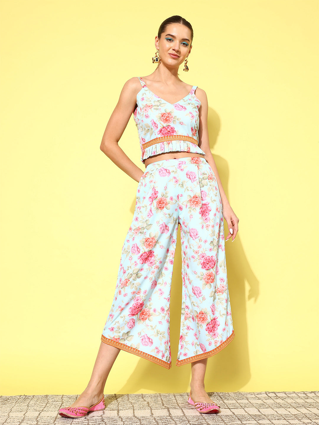 Ahalyaa Women Floral Printed Co-Ords