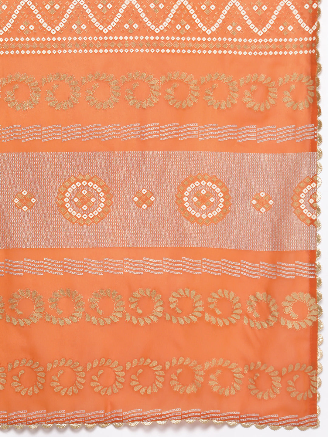 Printed Ready to Wear Lehenga & Blouse Dupatta