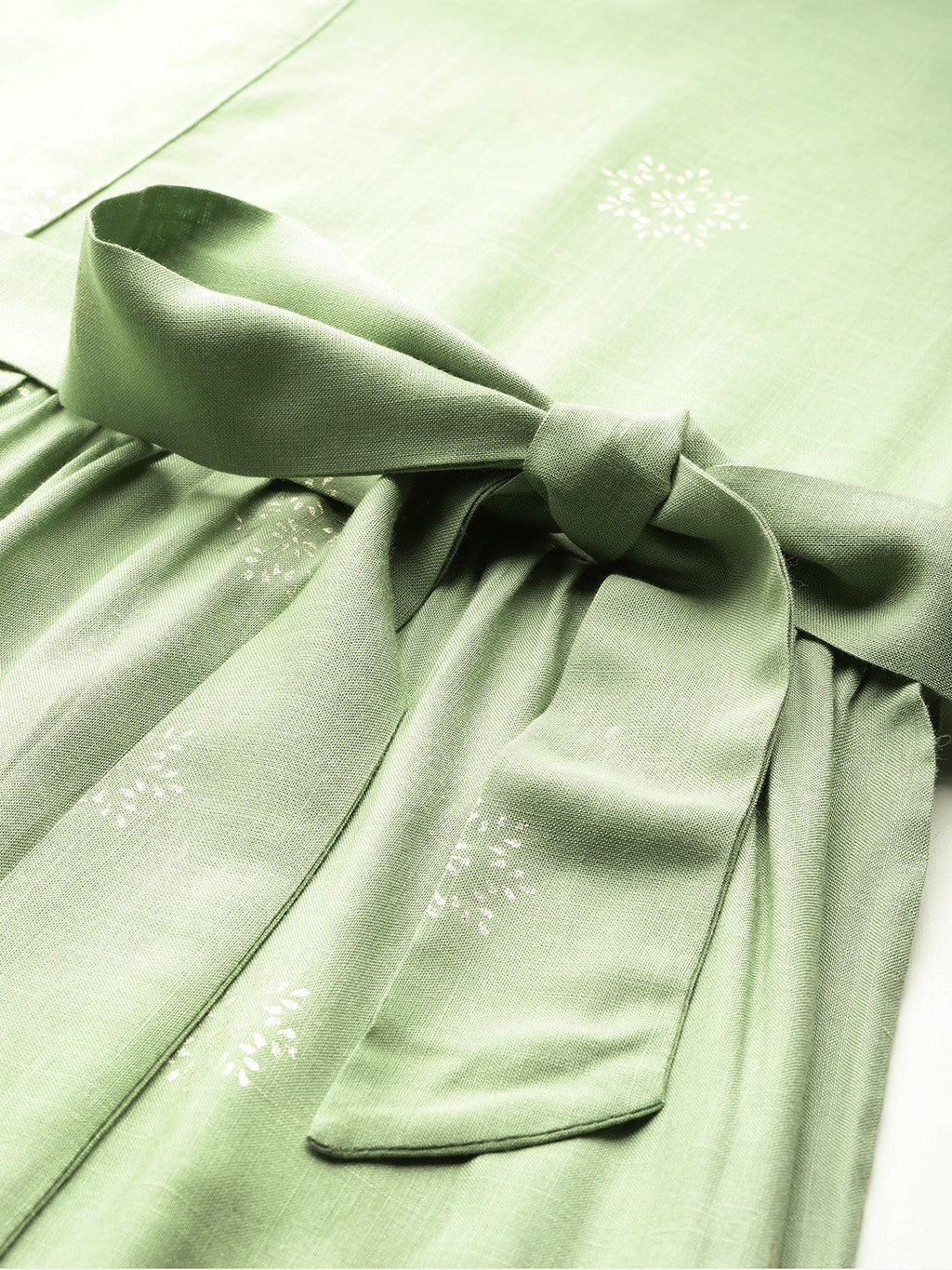 Ethnic Motifs Printed A-Line Ethnic Dress-AH