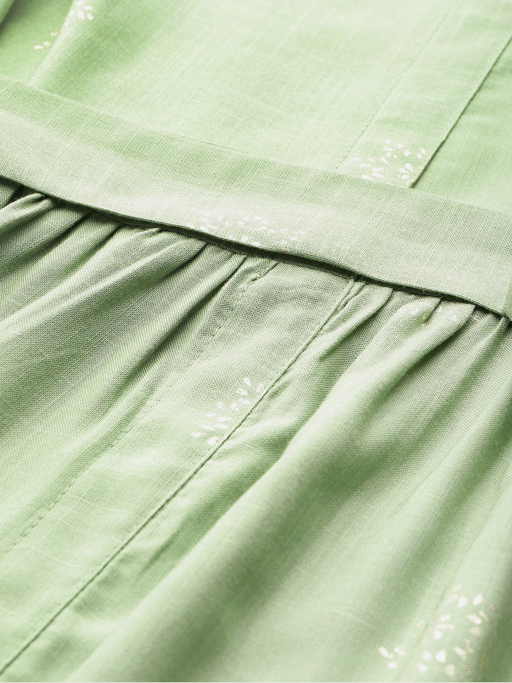 Ethnic Motifs Printed A-Line Ethnic Dress-AH