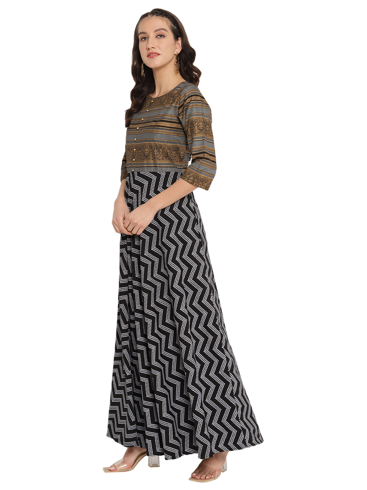 Printed Kurta with Dupatta