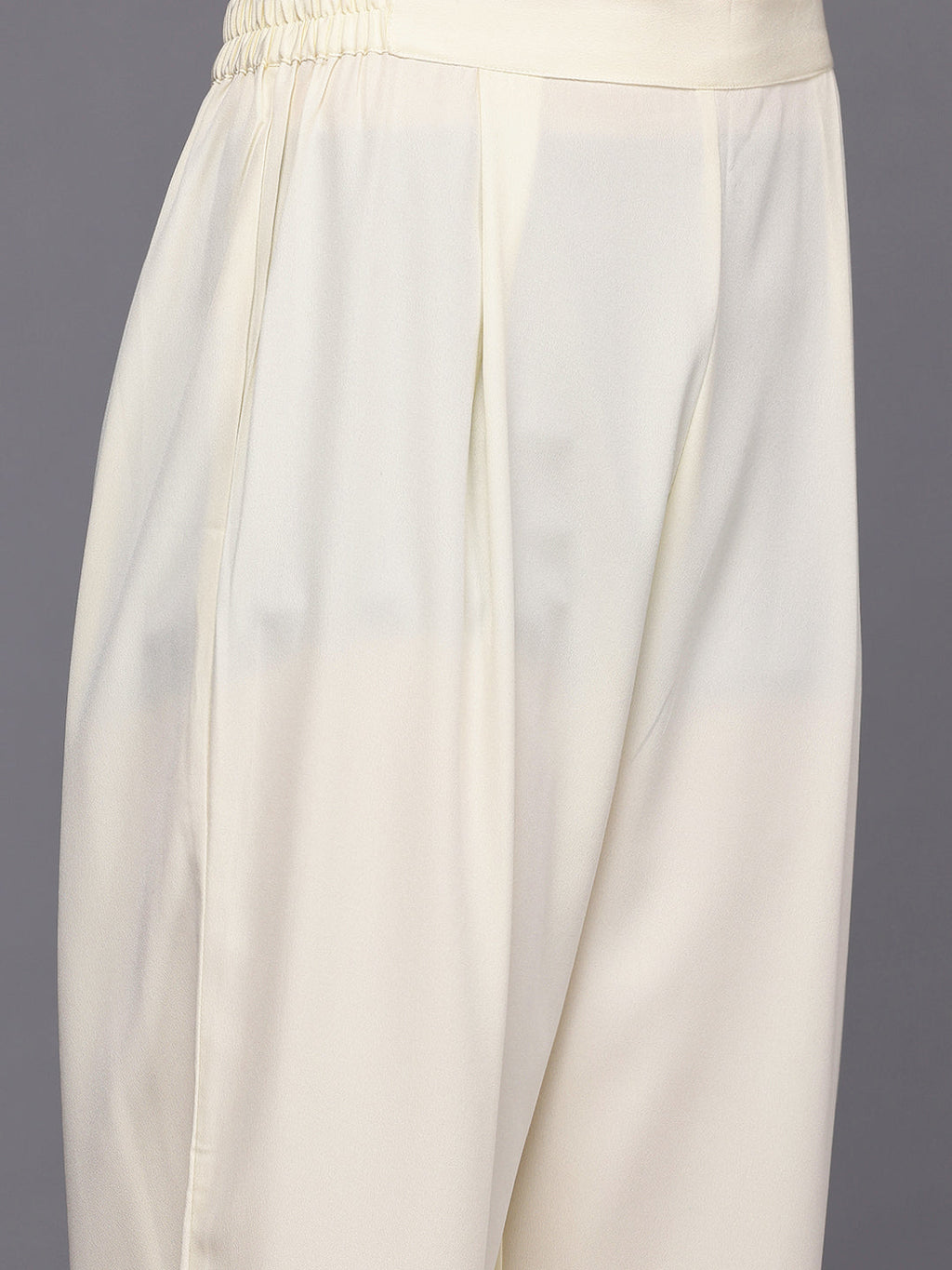 Panelled Gotta Patti Kurta with Trousers & Dupatta-AH