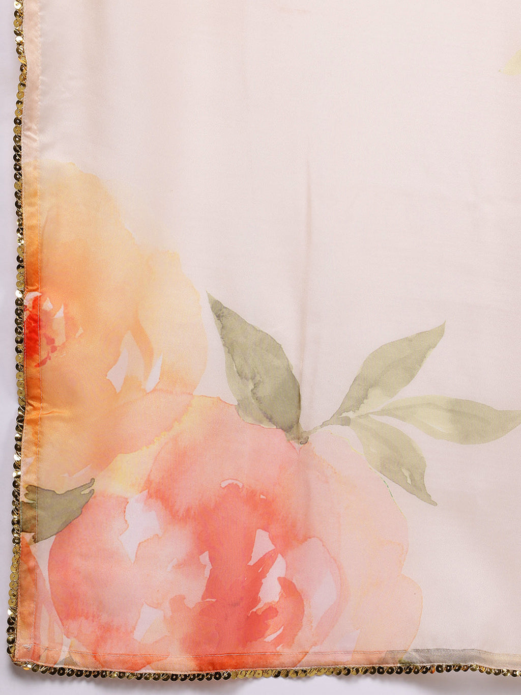 Panelled Gotta Patti Kurta with Trousers & Dupatta-AH