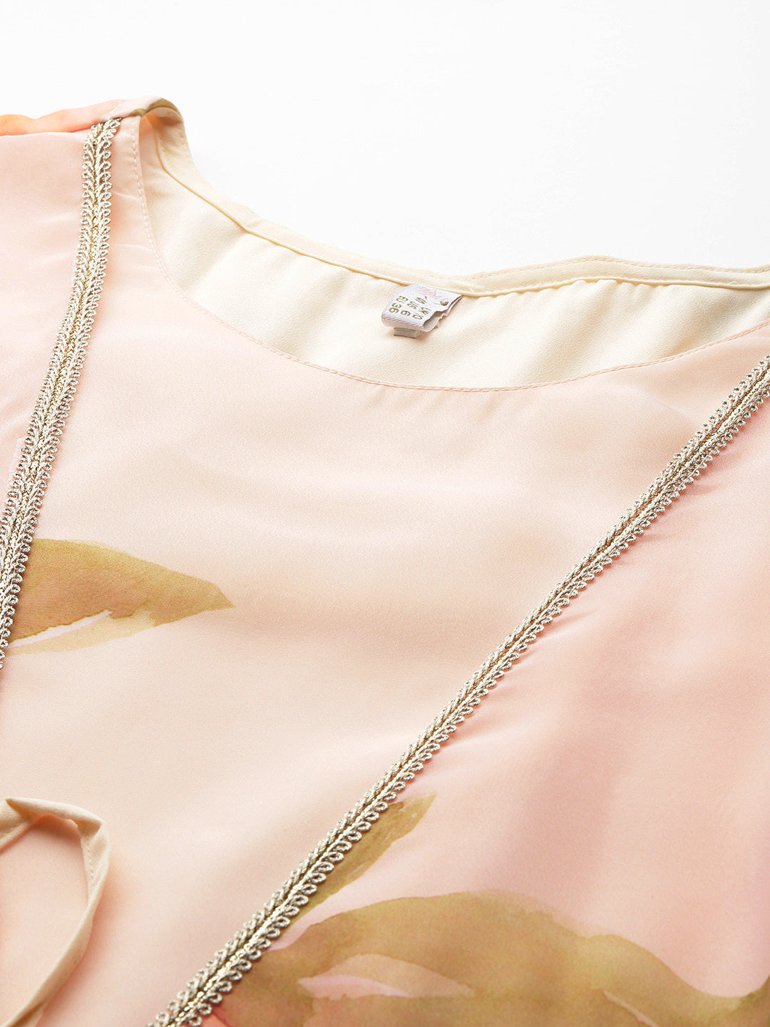 Floral Printed Empire Kurta with Palazzos-AH