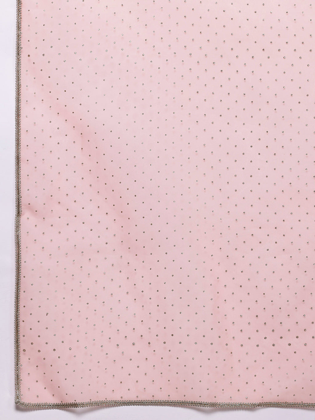 Printed Empire Gotta Patti Kurta With Palazzos & Dupatta-AH