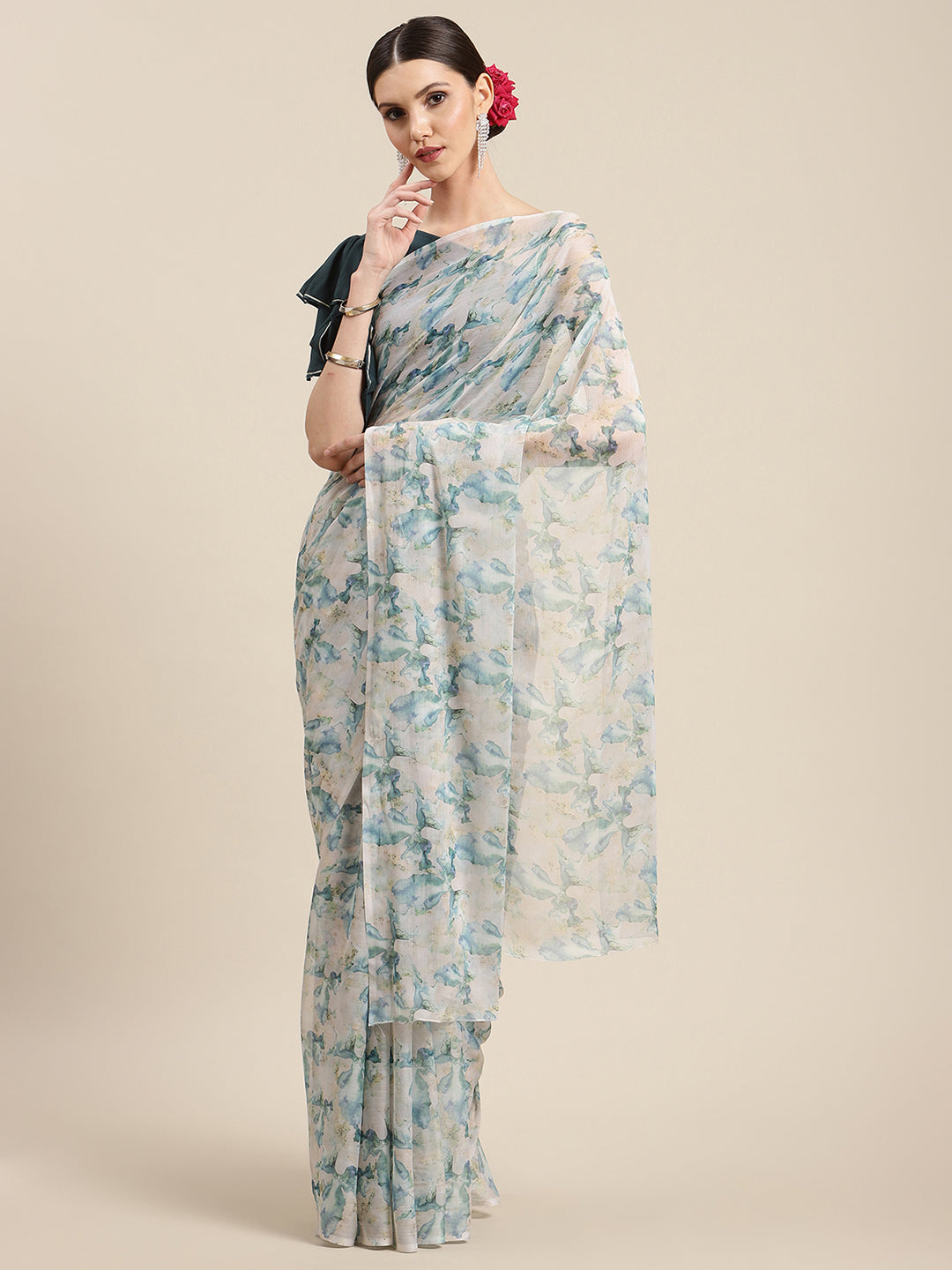 Abstract Saree