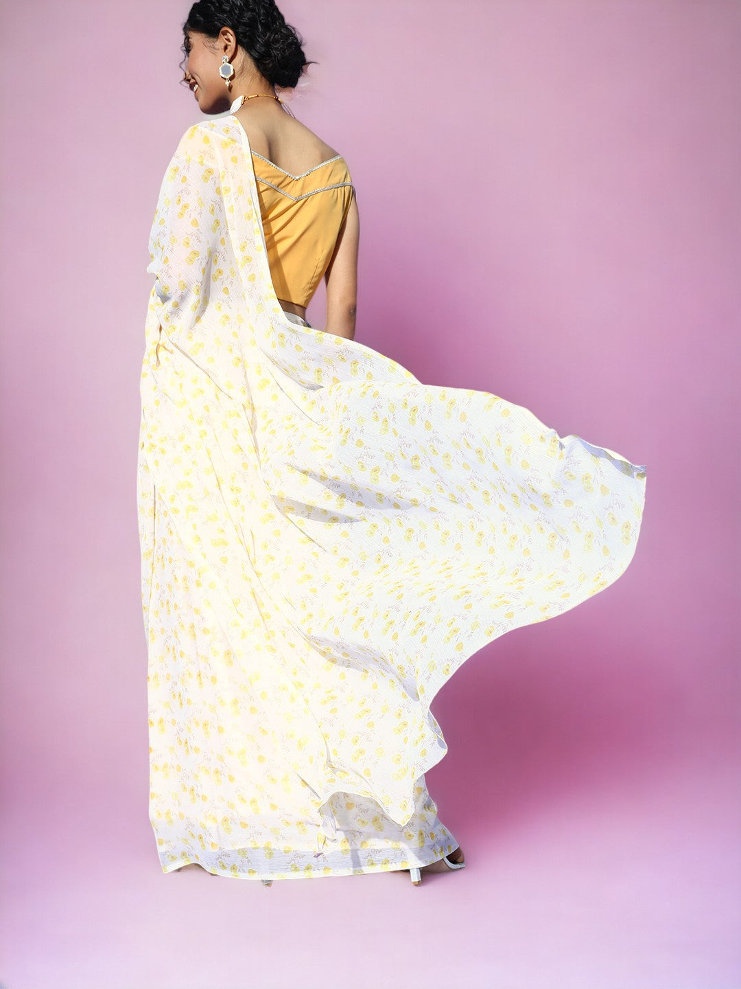 Floral Saree