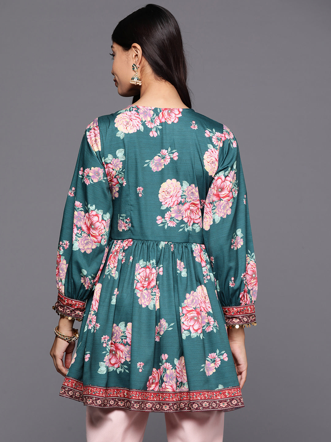 Ahalyaa Floral Printed Tunic