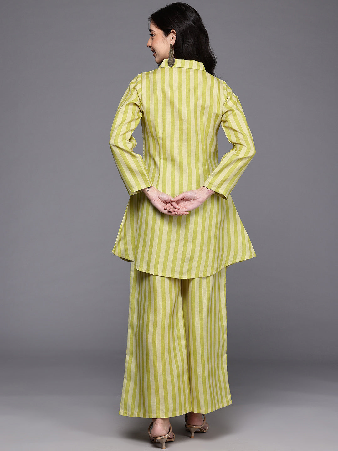 Women Striped Co-Ords-AH