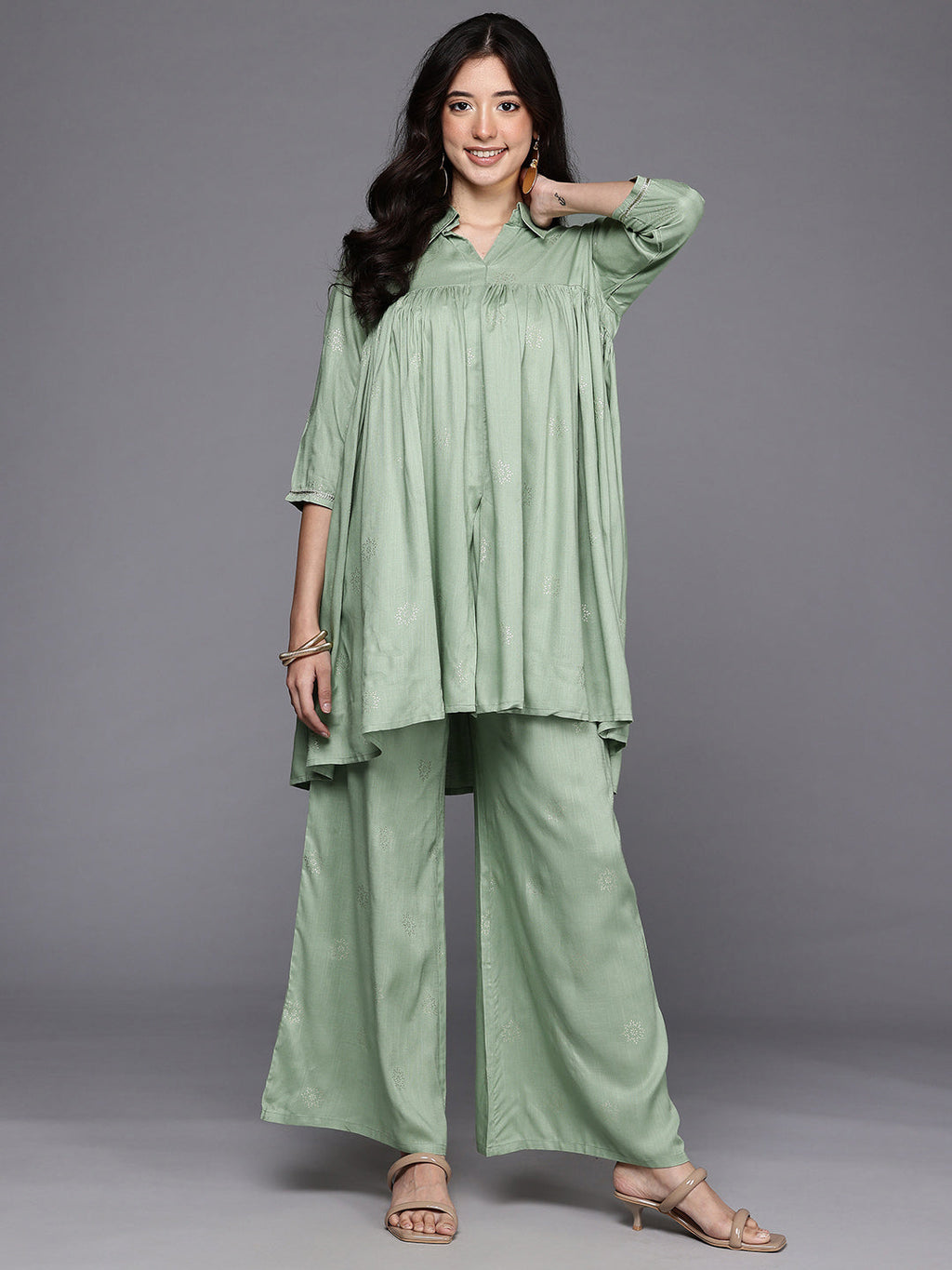 Ethnic Motifs Printed Co-Ords-AH