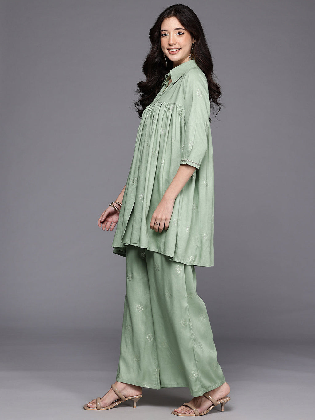 Ethnic Motifs Printed Co-Ords-AH