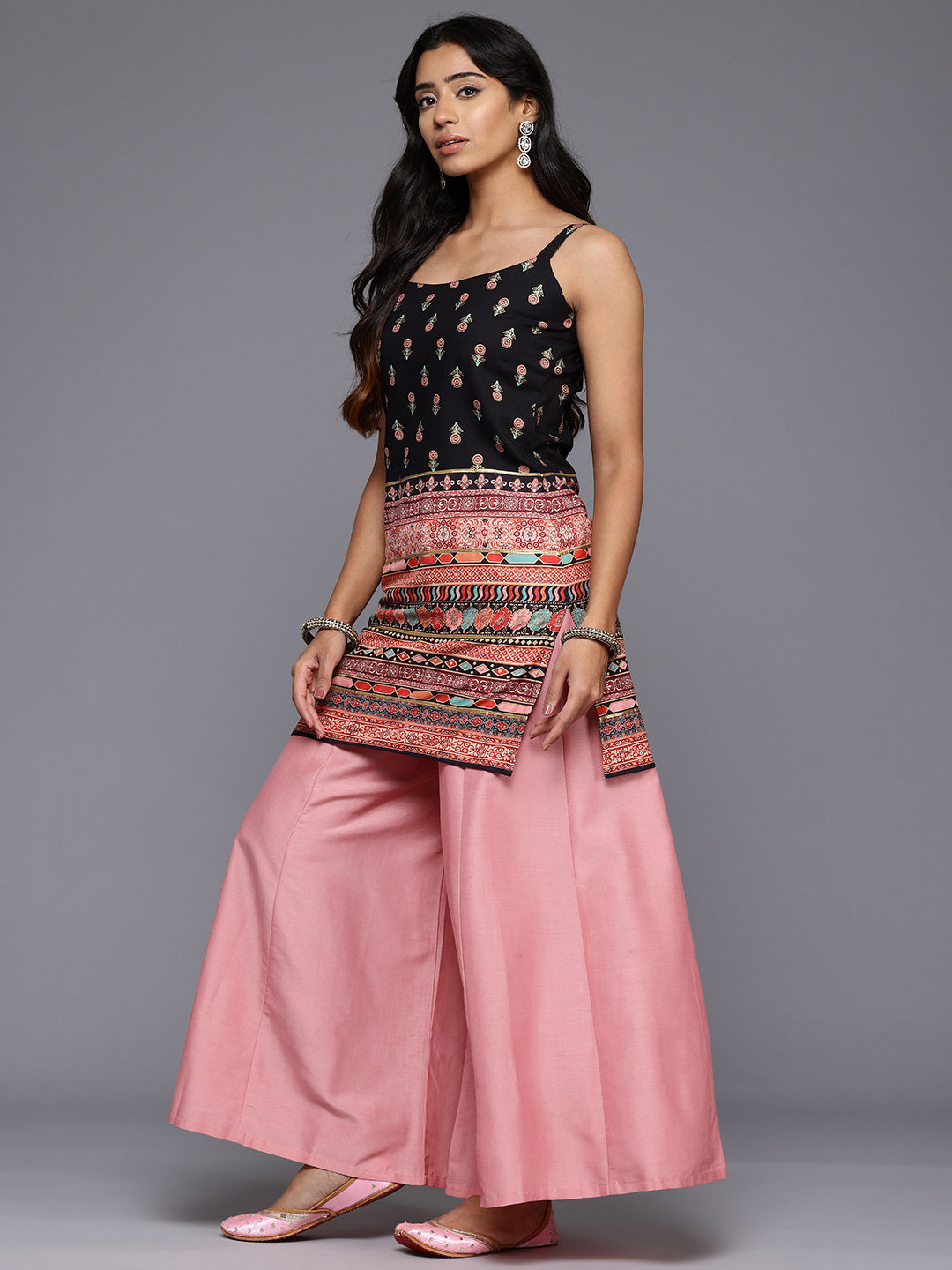 Floral Printed Tunic-AH