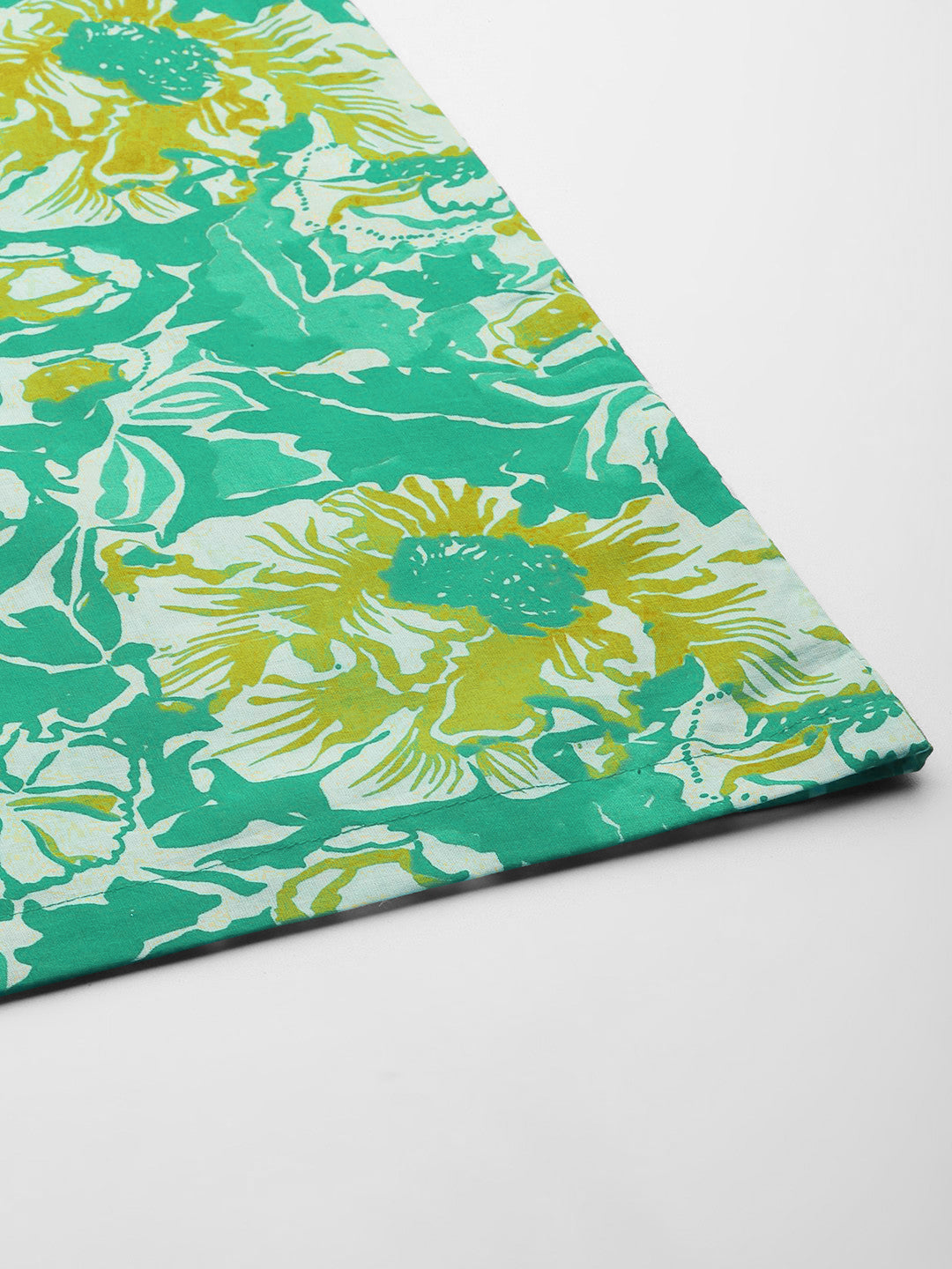 Plus Size Printed Pure Cotton Tunic & Palazzo-AH