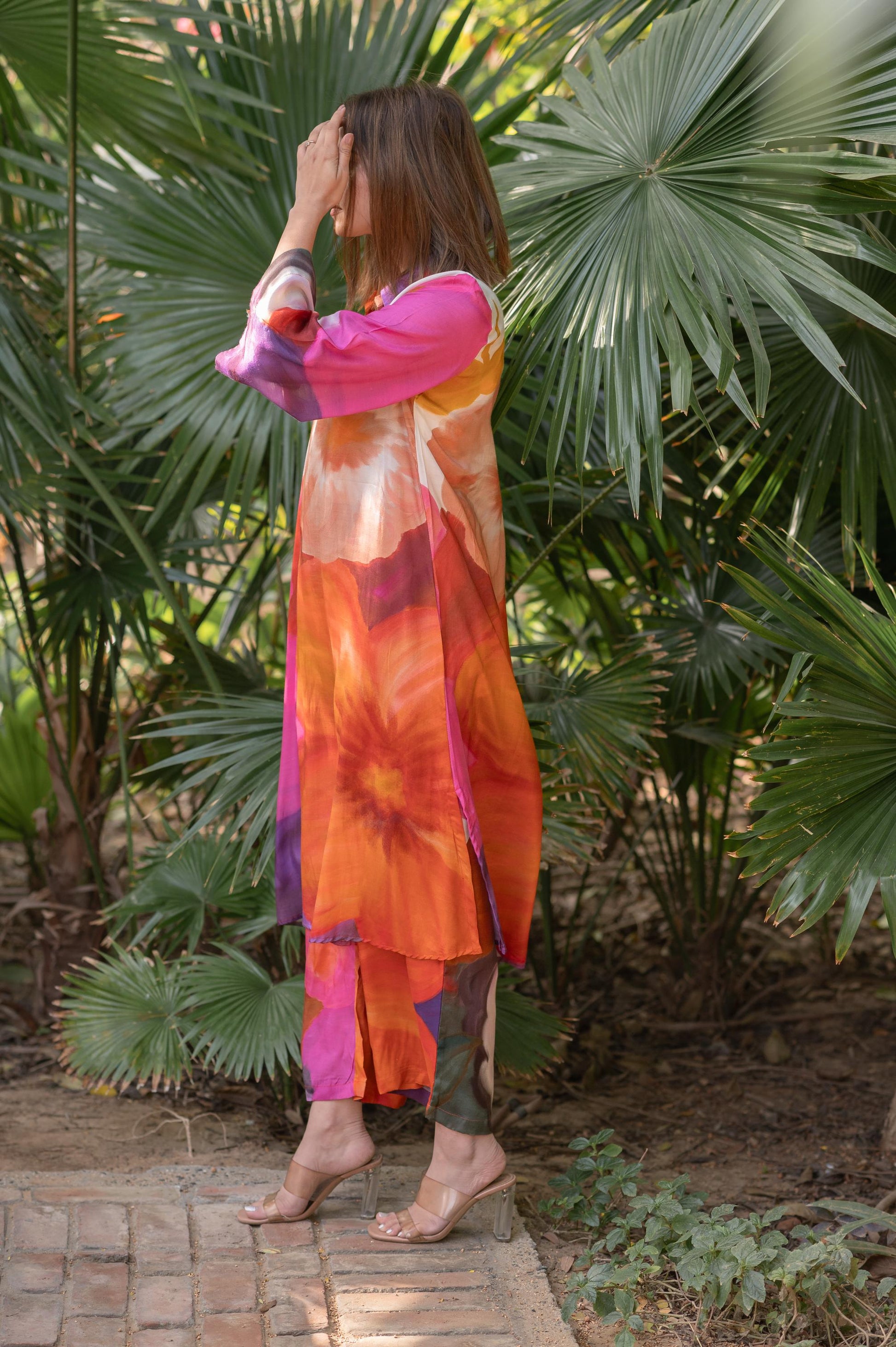 AMETHYST SHORT KURTA SET - SET OF 2- ET