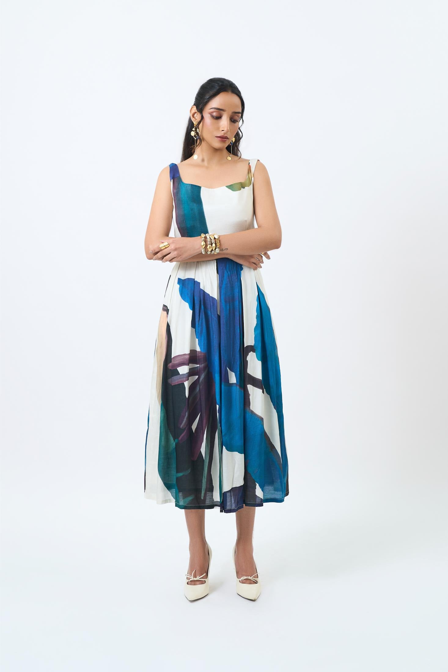 Blue Leaf Dress- ET