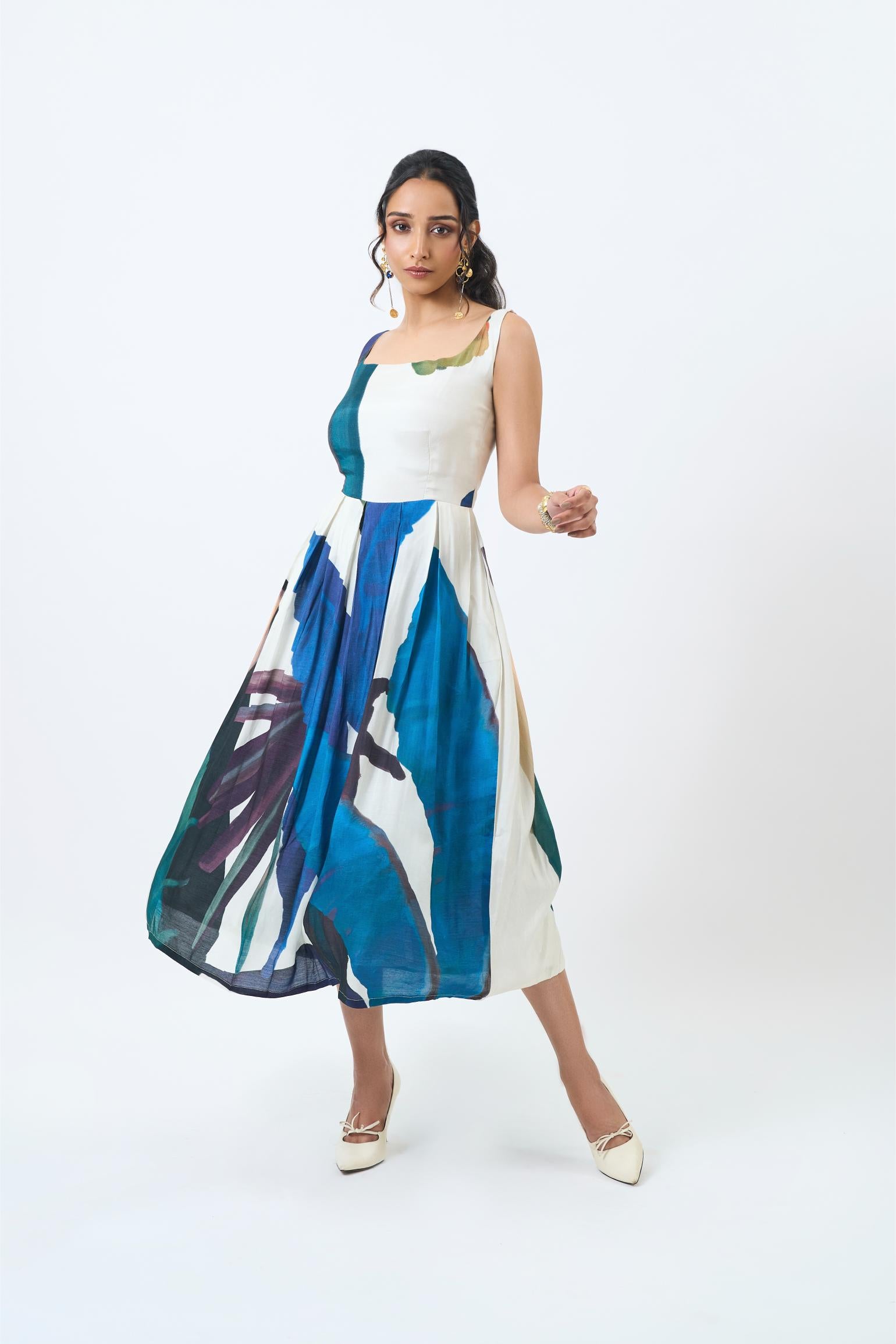 Blue Leaf Dress- ET