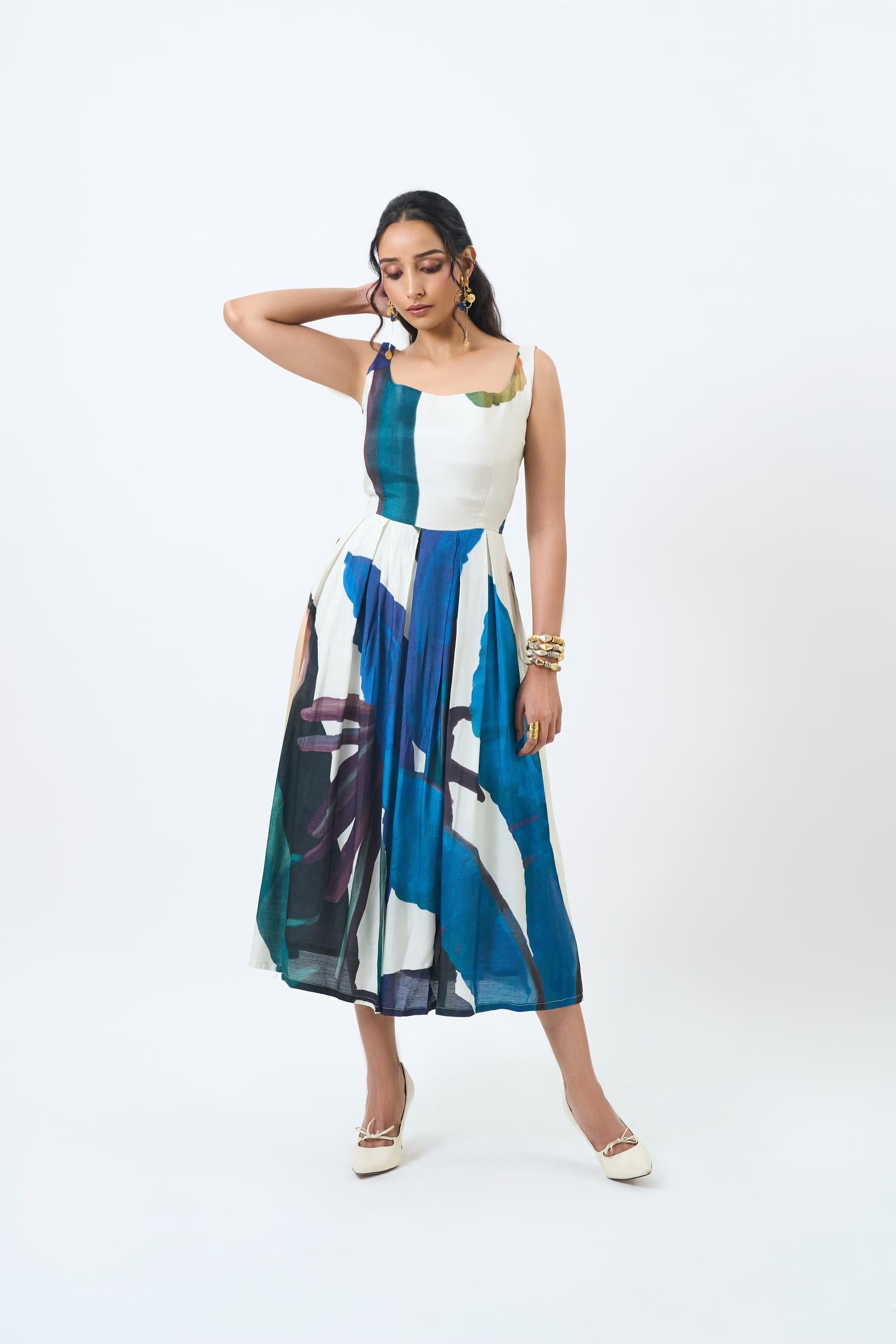 Blue Leaf Dress- ET