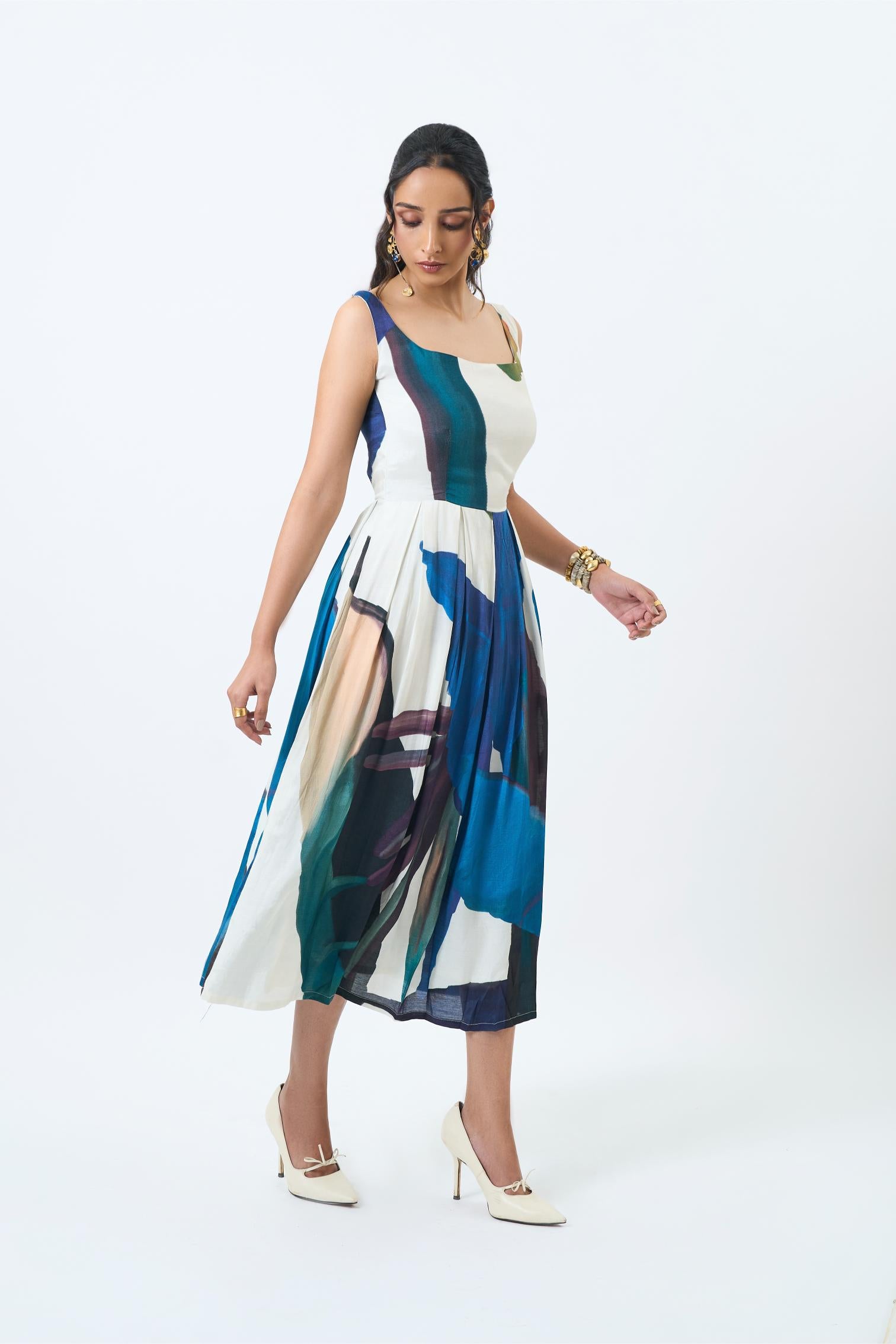 Blue Leaf Dress- ET