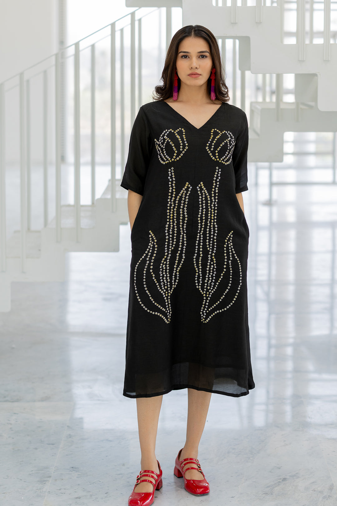 Shadow Tulips Dress- SS