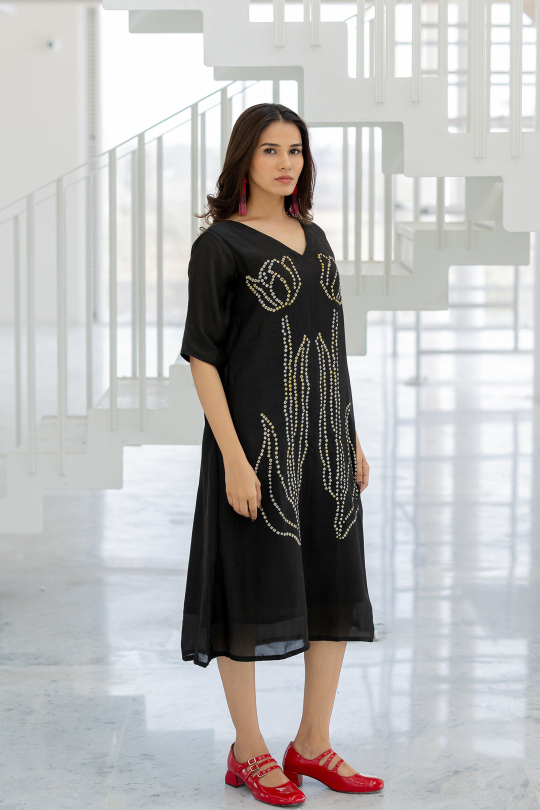 Shadow Tulips Dress- SS