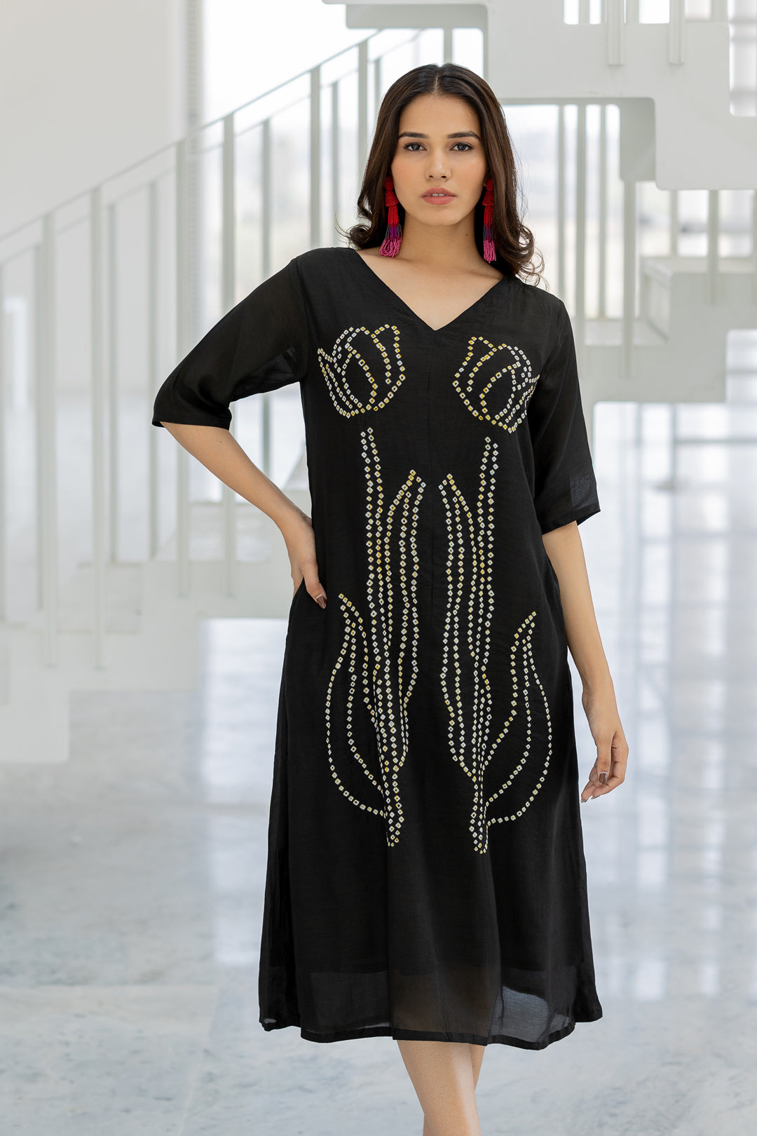 Shadow Tulips Dress- SS