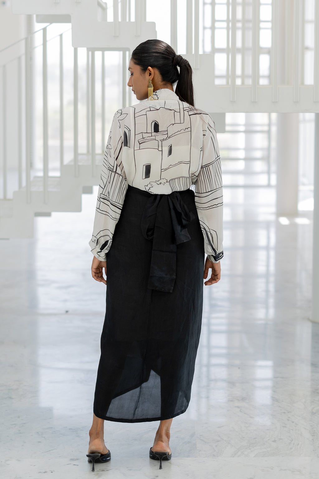 Arched Doorways Skirt Set- SS
