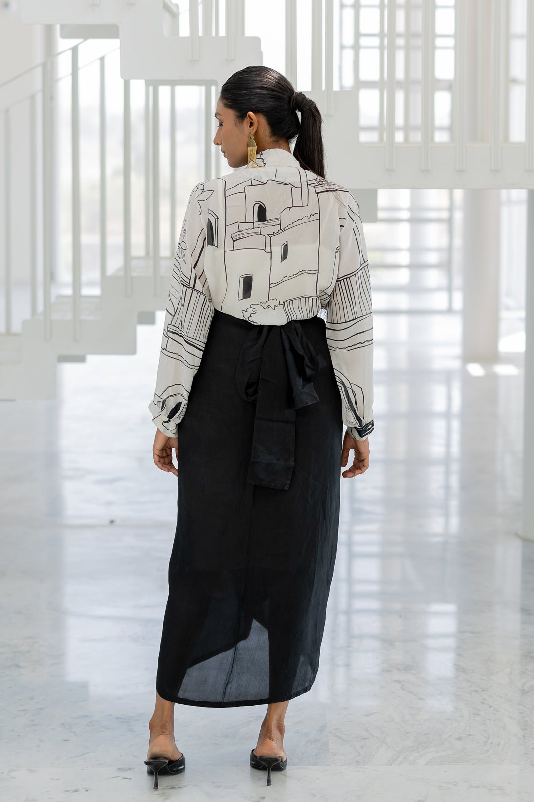 Arched Doorways Skirt Set- SS