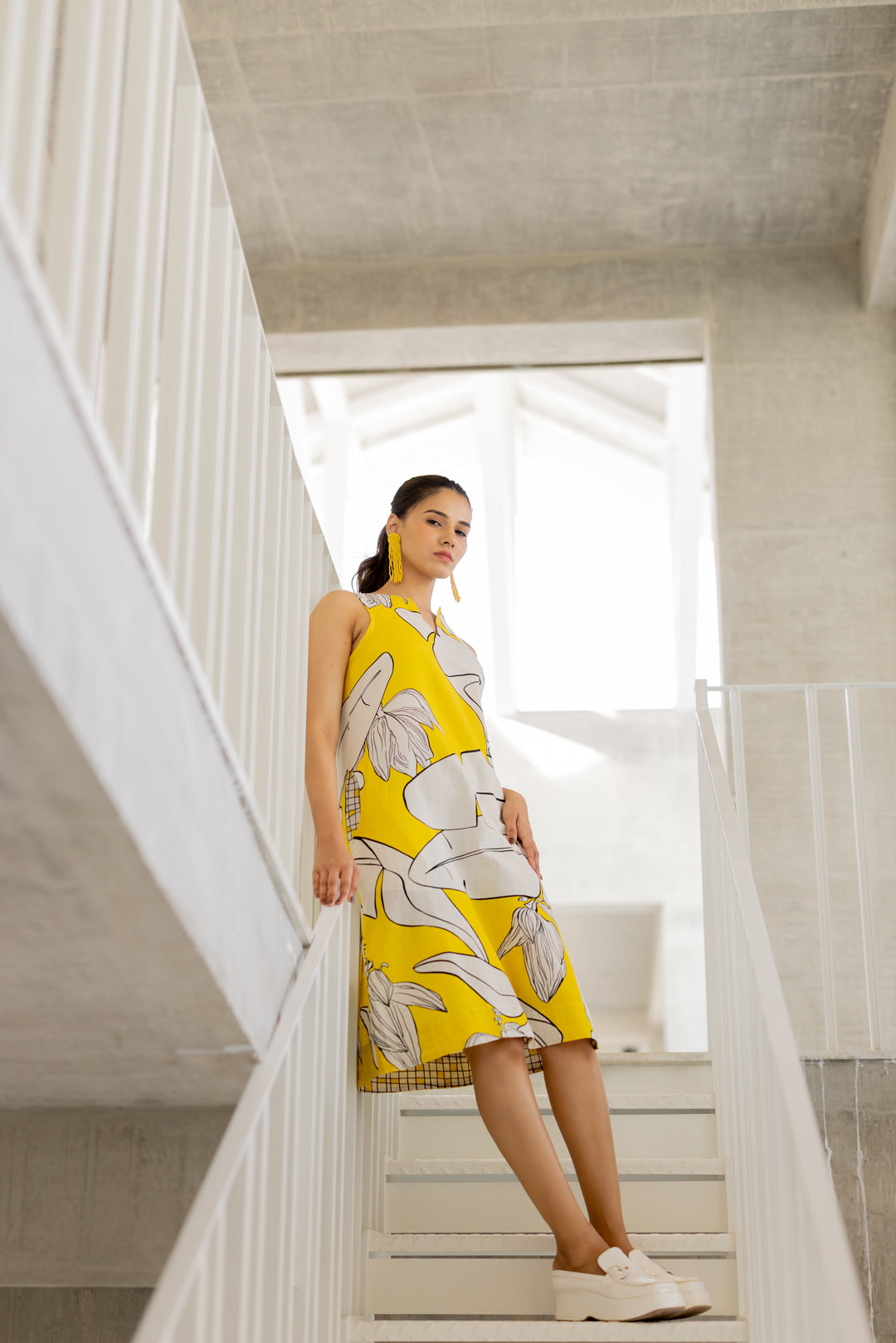 Plantain Orchard Dress- SS