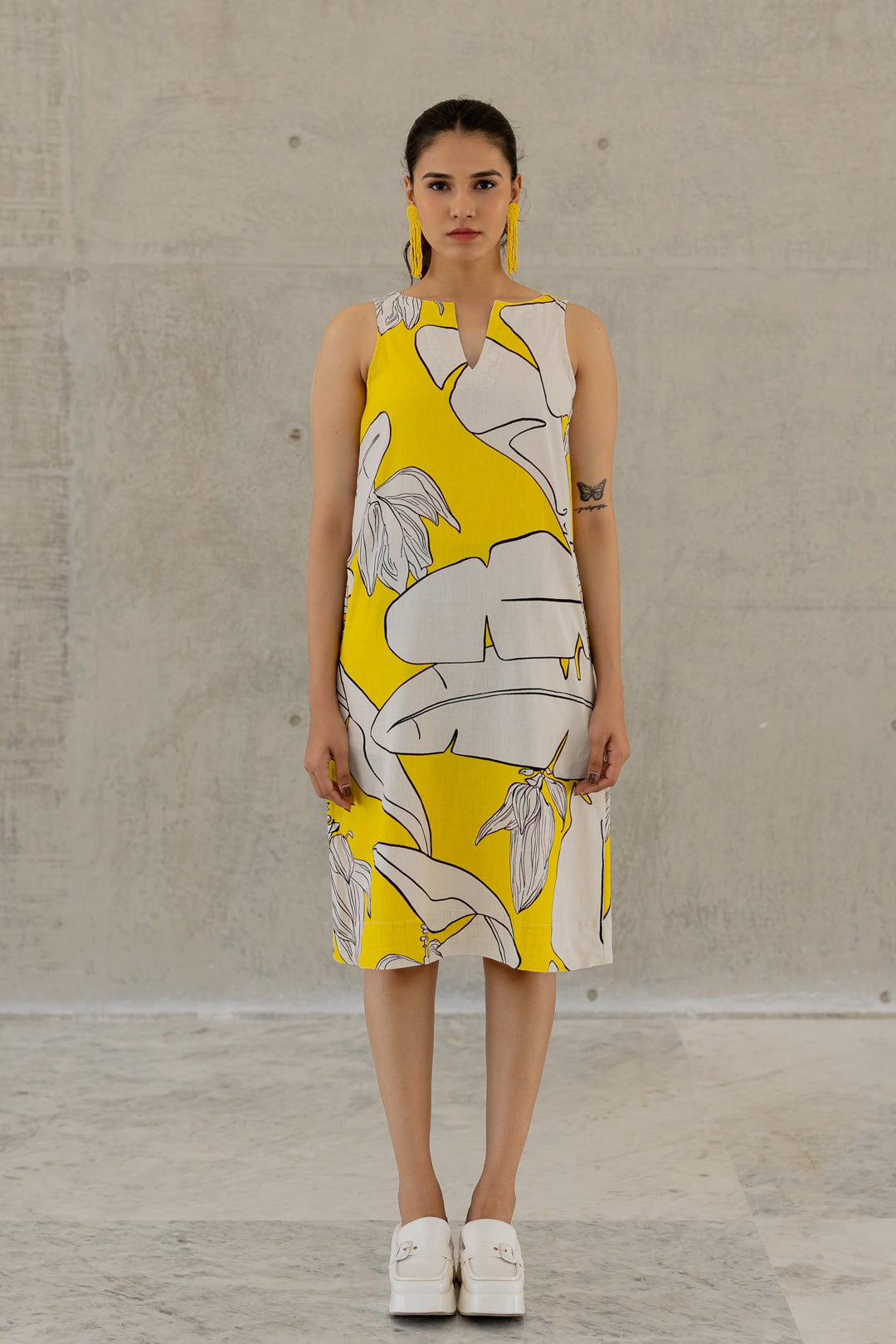 Plantain Orchard Dress- SS