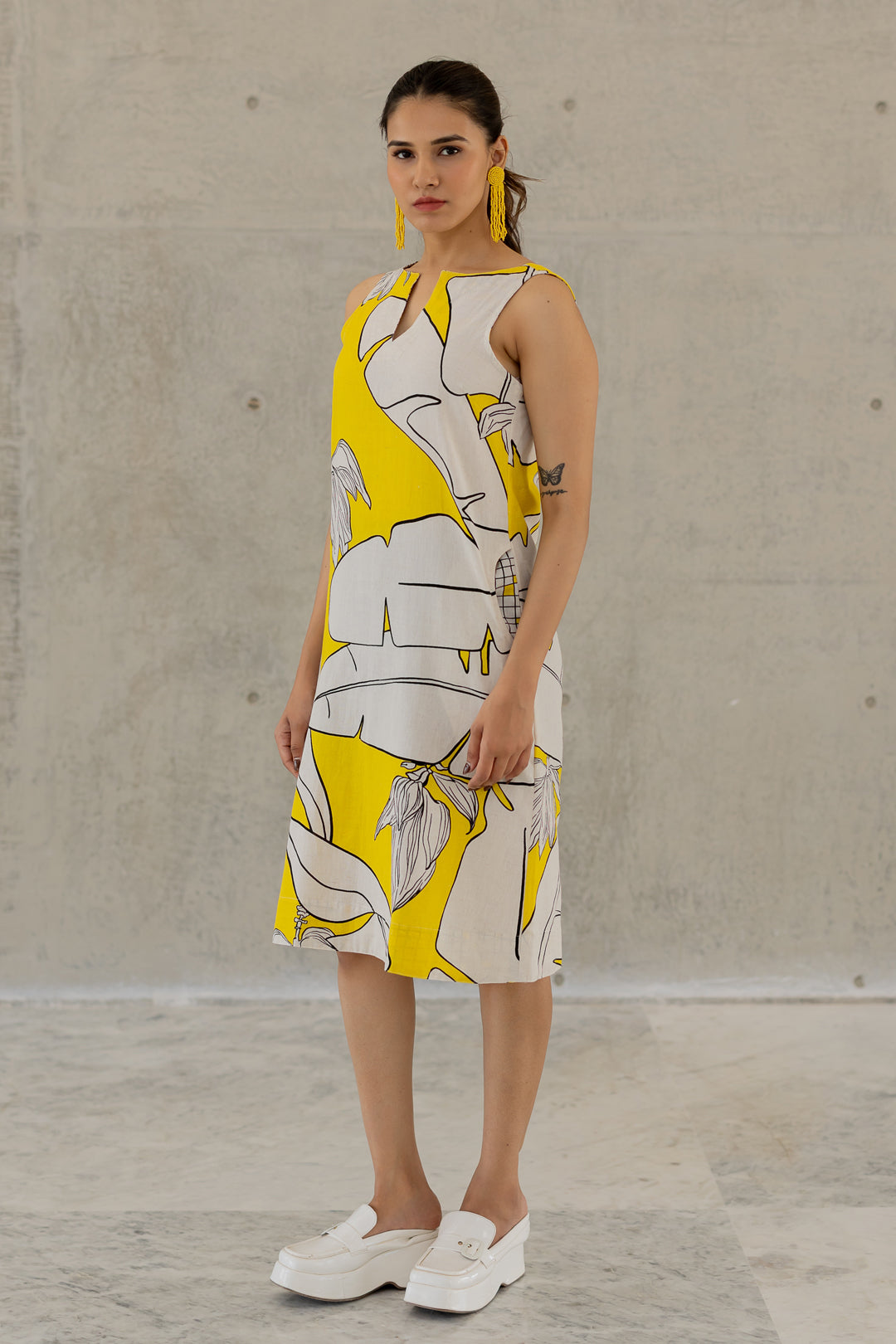 Plantain Orchard Dress- SS