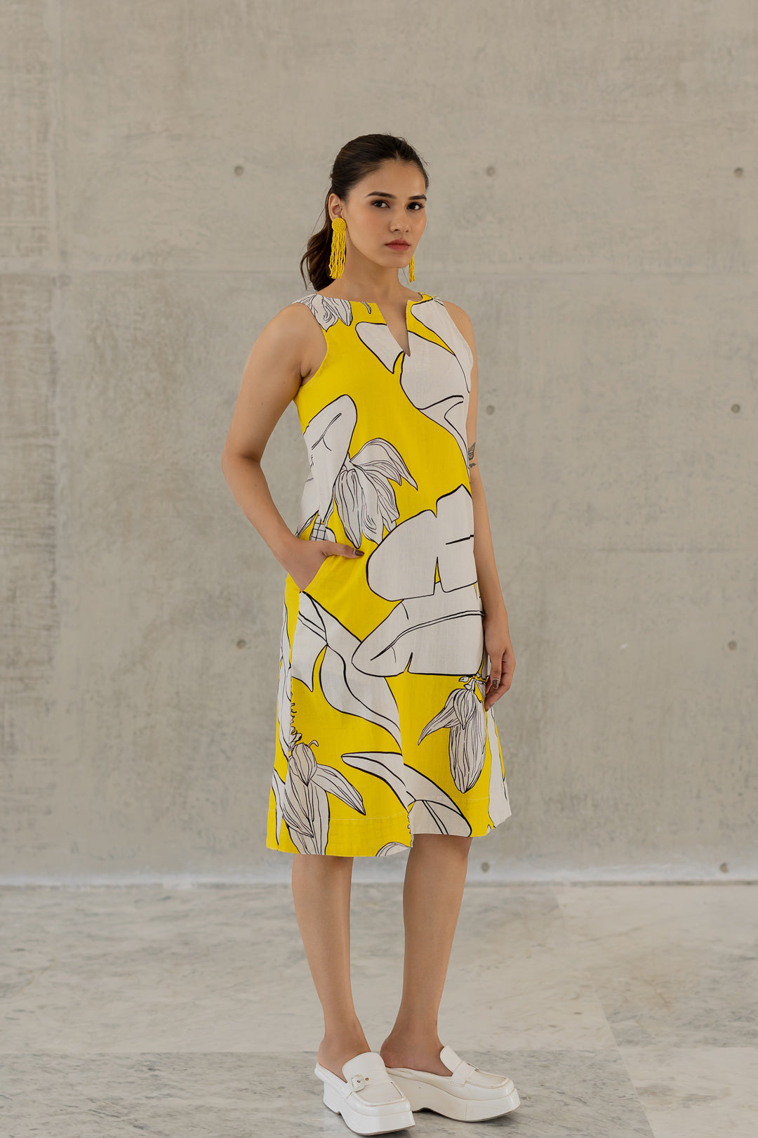 Plantain Orchard Dress- SS
